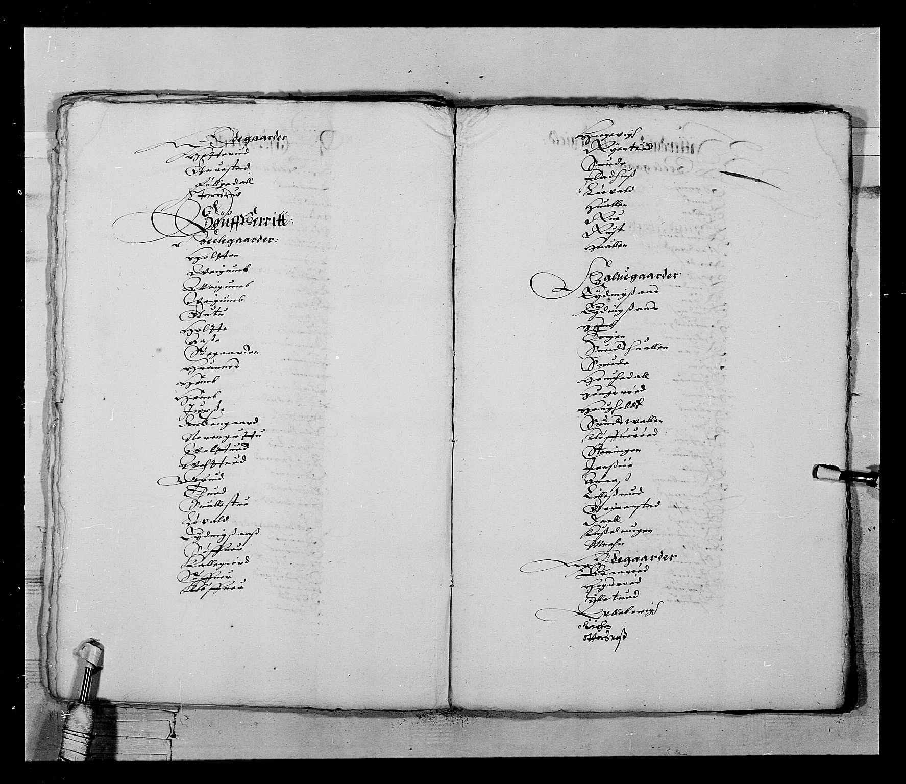 Stattholderembetet 1572-1771, RA/EA-2870/Ek/L0022/0005: Jordebøker 1633-1658: / En liste over soldatlegg og en liste over gårder i Bratsberg len, 1642-1644, p. 54