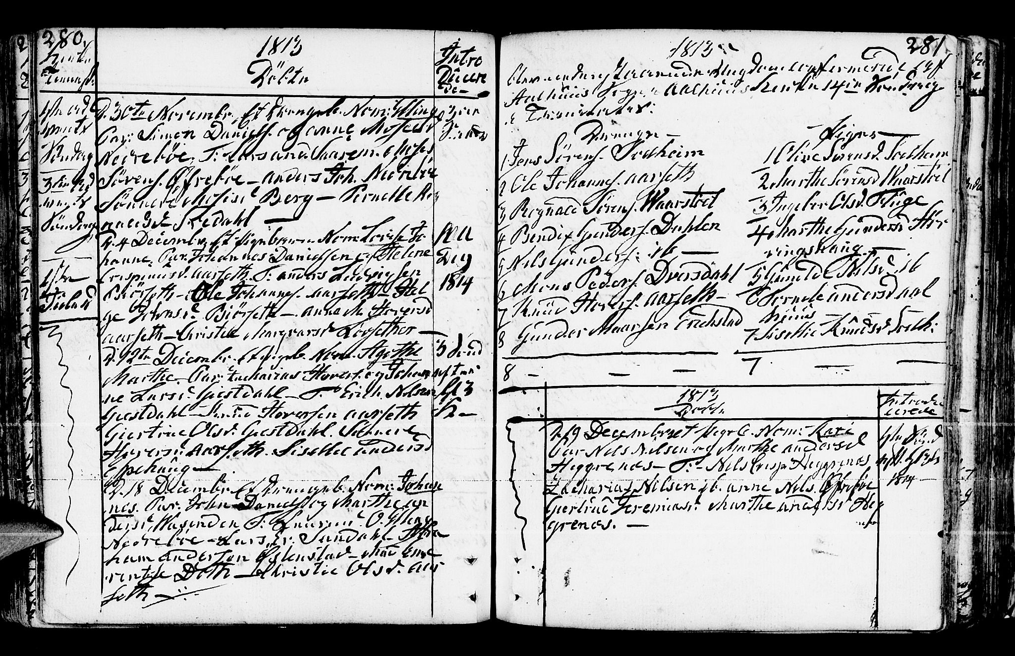 Jølster sokneprestembete, AV/SAB-A-80701/H/Haa/Haaa/L0005: Parish register (official) no. A 5, 1790-1821, p. 280-281