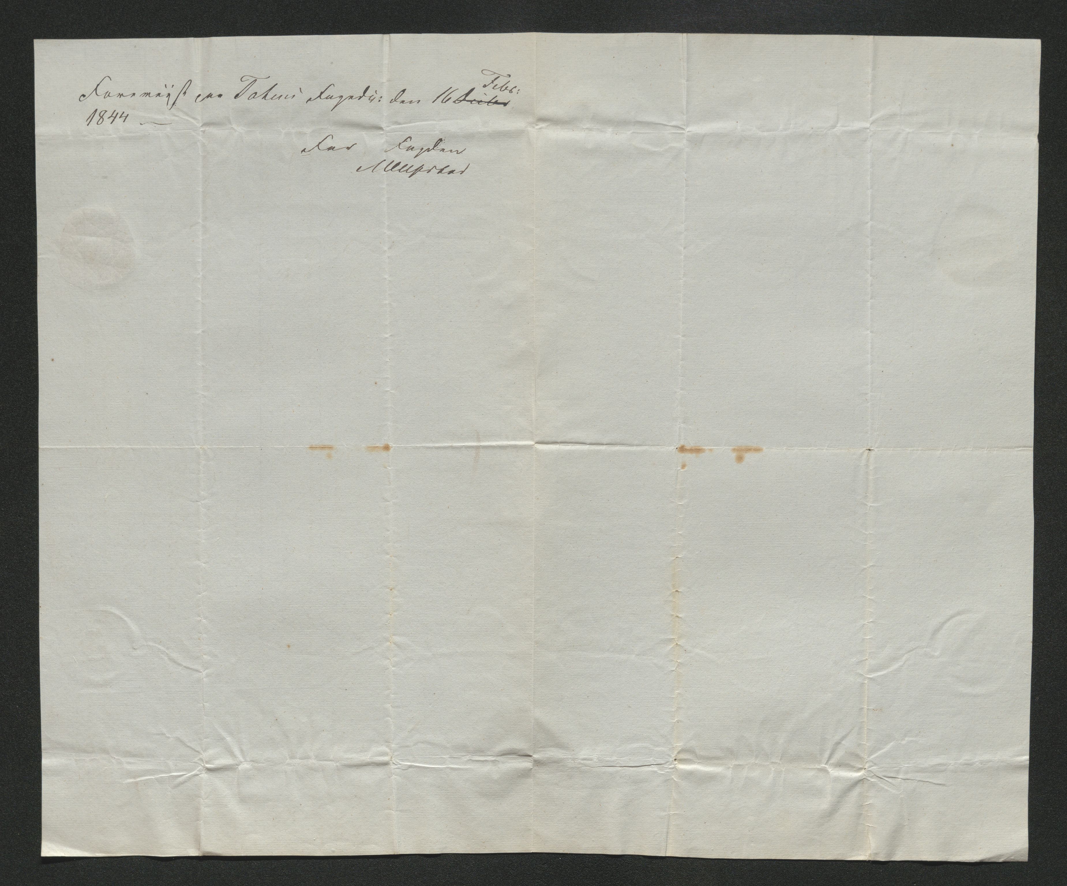 Drammen politikammer, AV/SAKO-A-623/I/Ia/Iab/L0007: Innleverte pass, 1843-1844, p. 451