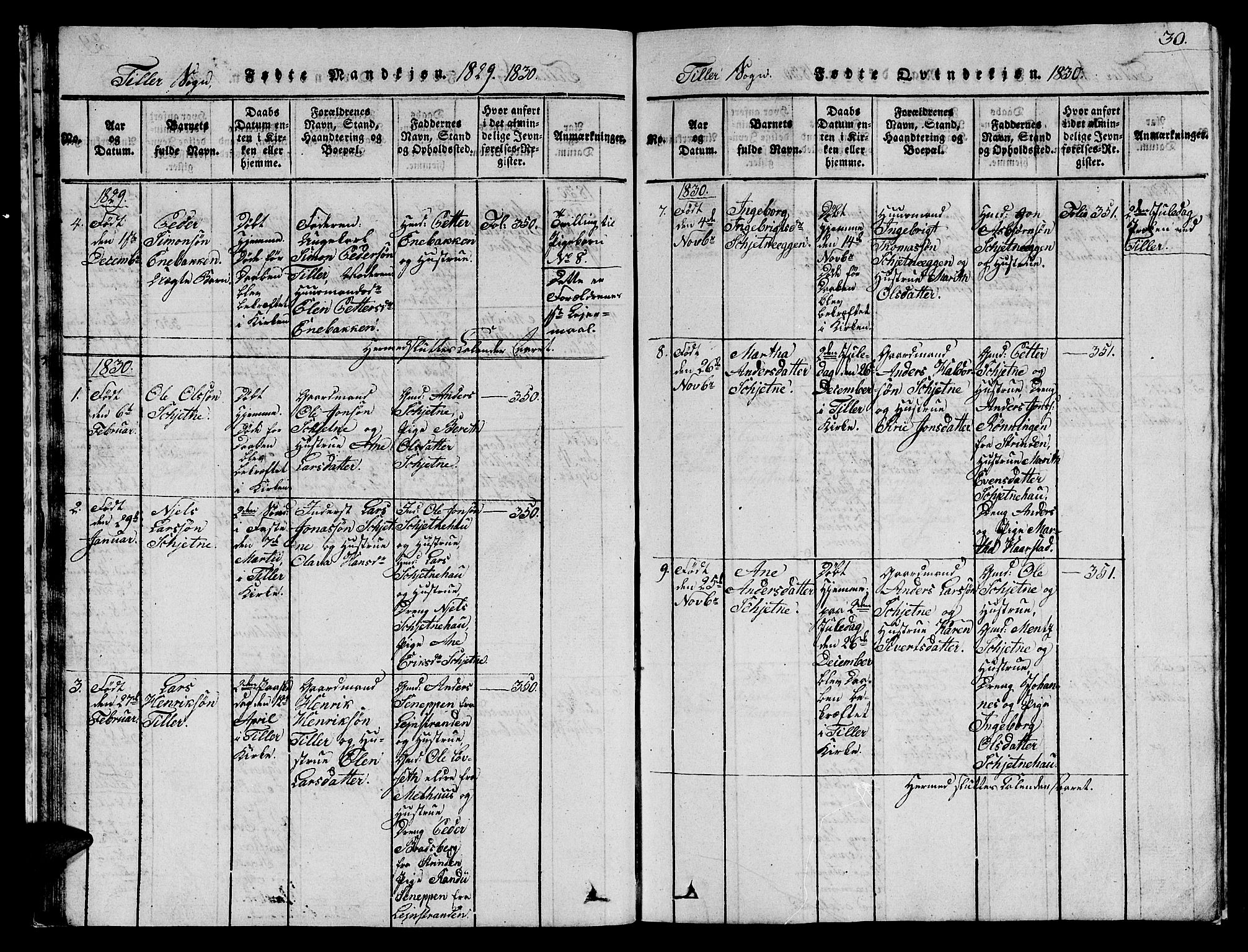 Ministerialprotokoller, klokkerbøker og fødselsregistre - Sør-Trøndelag, SAT/A-1456/621/L0458: Parish register (copy) no. 621C01, 1816-1865, p. 30