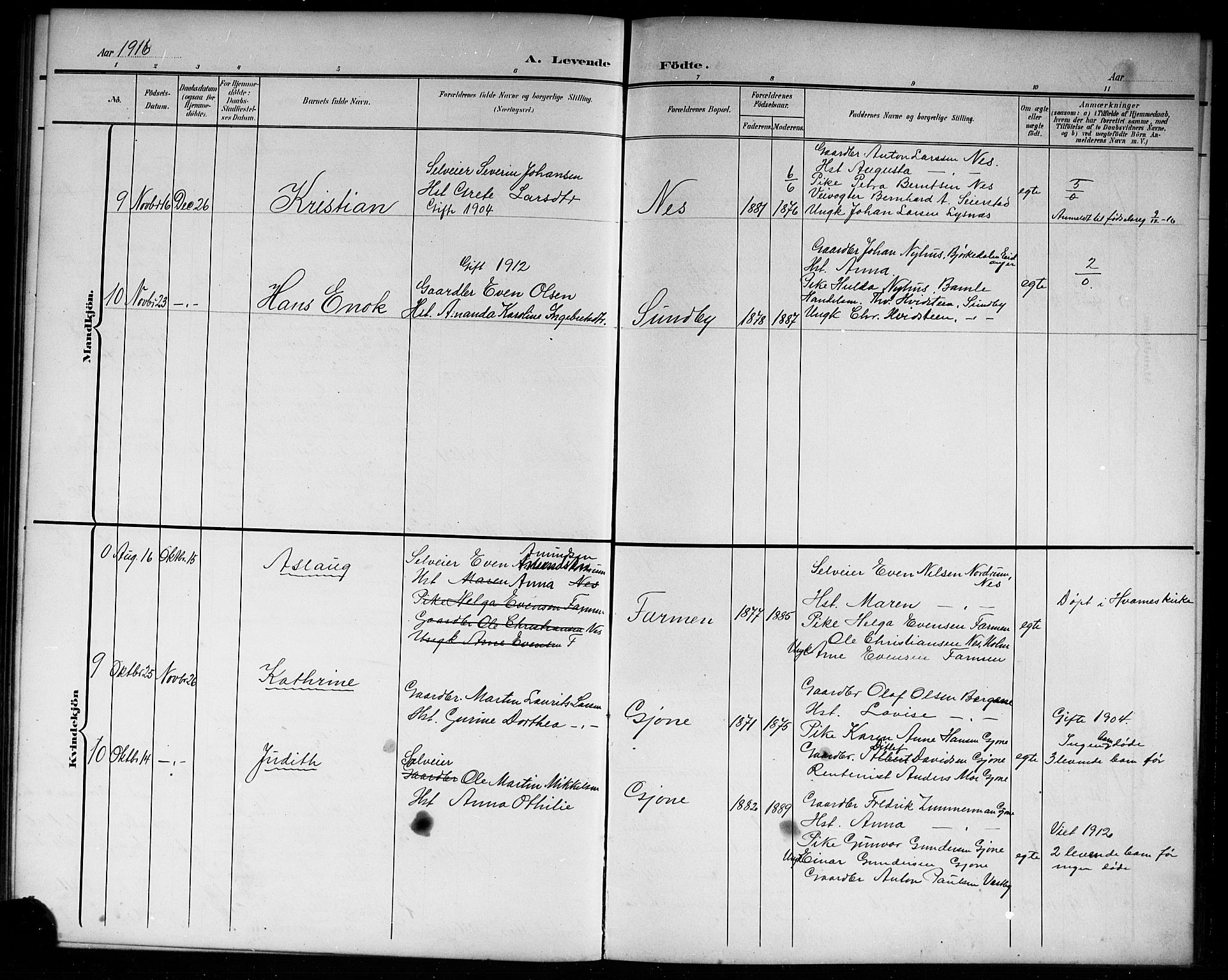 Hedrum kirkebøker, AV/SAKO-A-344/G/Gb/L0001: Parish register (copy) no. II 1, 1902-1920