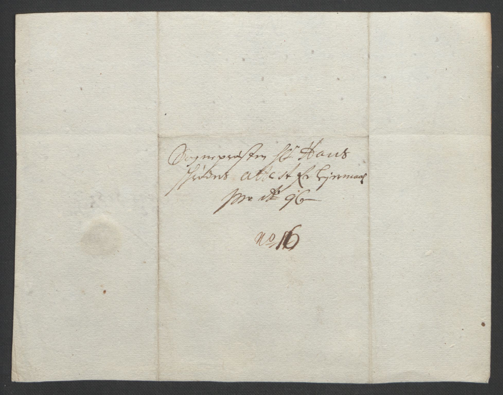 Rentekammeret inntil 1814, Reviderte regnskaper, Fogderegnskap, AV/RA-EA-4092/R53/L3422: Fogderegnskap Sunn- og Nordfjord, 1695-1696, p. 373