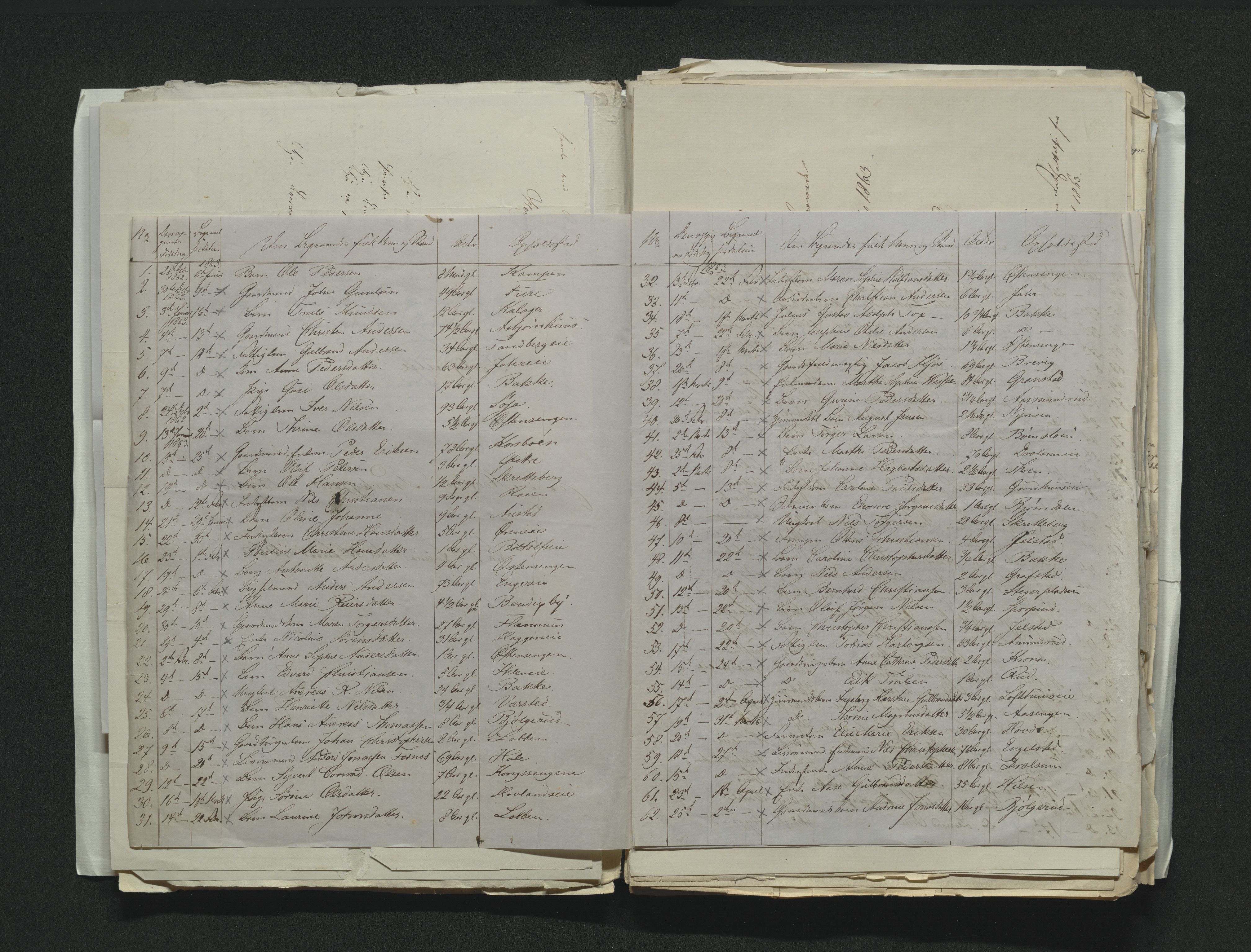 Eiker, Modum og Sigdal sorenskriveri, AV/SAKO-A-123/H/Ha/Hab/L0011: Dødsfallsmeldinger, 1862-1865, p. 225