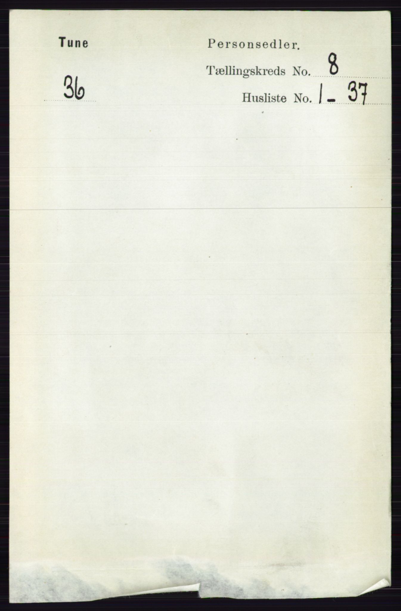 RA, 1891 census for 0130 Tune, 1891, p. 5775