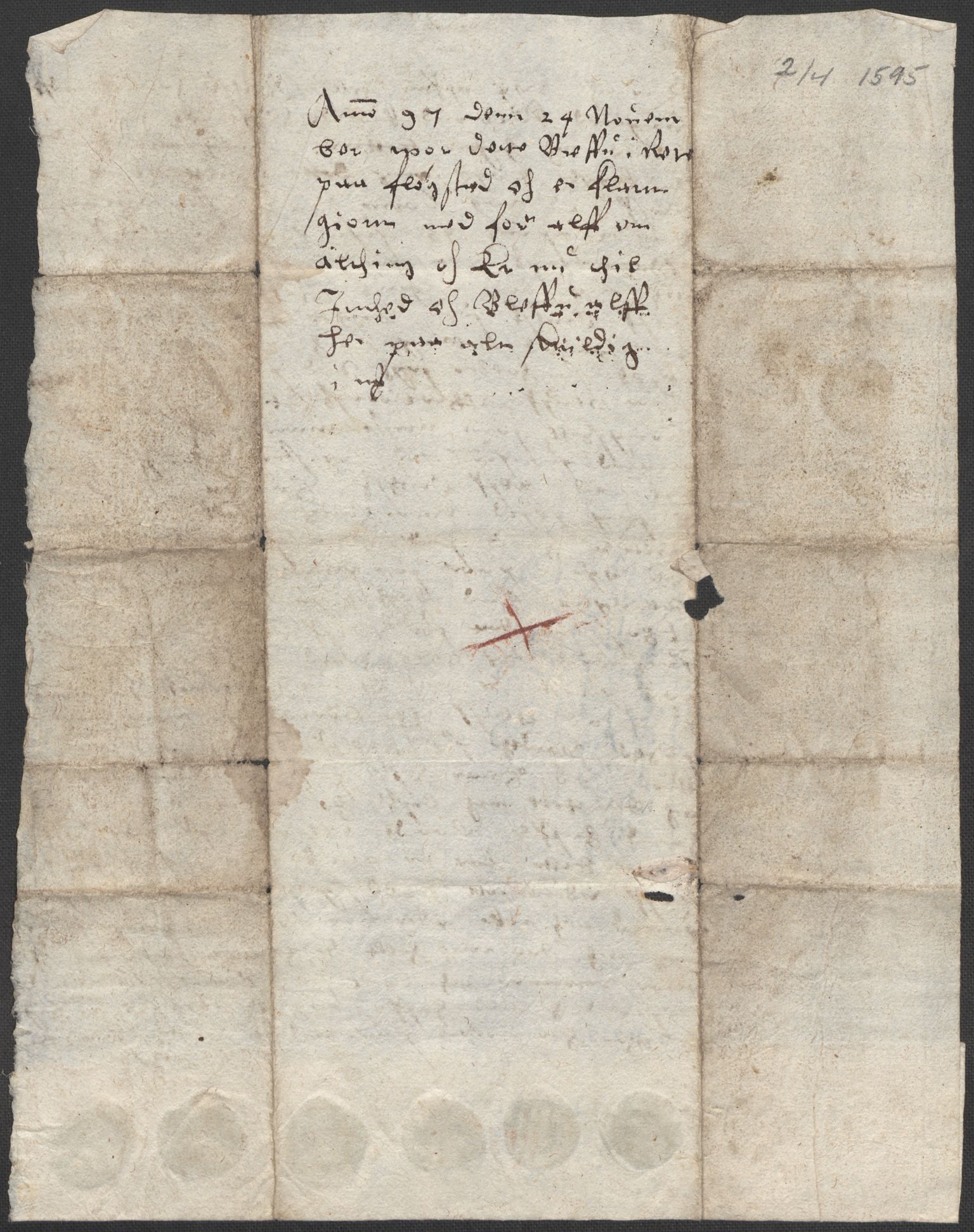 Riksarkivets diplomsamling, AV/RA-EA-5965/F12/L0004: Pk. 7 (I), 1490-1729, p. 43