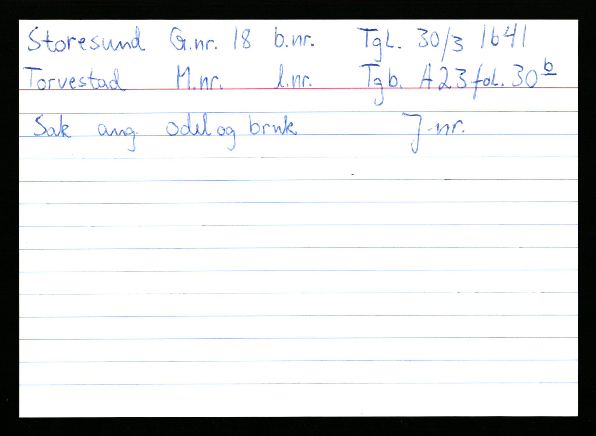 Statsarkivet i Stavanger, AV/SAST-A-101971/03/Y/Ym/L0056: Åstedskort sortert etter gårdsnavn: Stokkeland - Sund, 1600-1950, p. 174