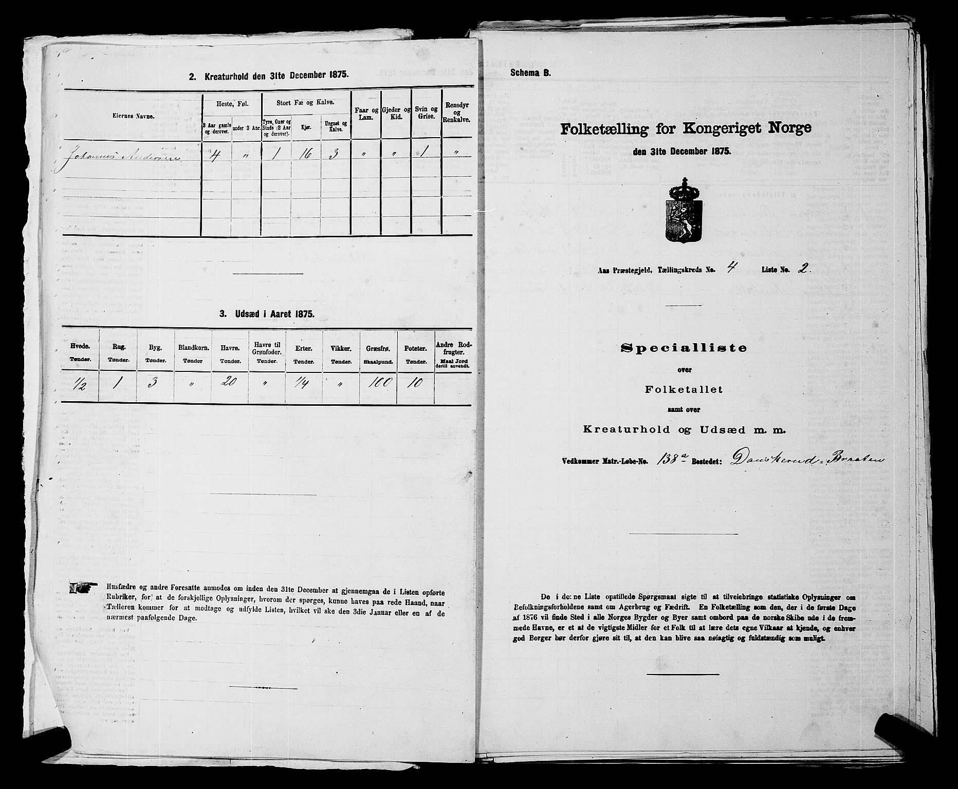 RA, 1875 census for 0214P Ås, 1875, p. 506