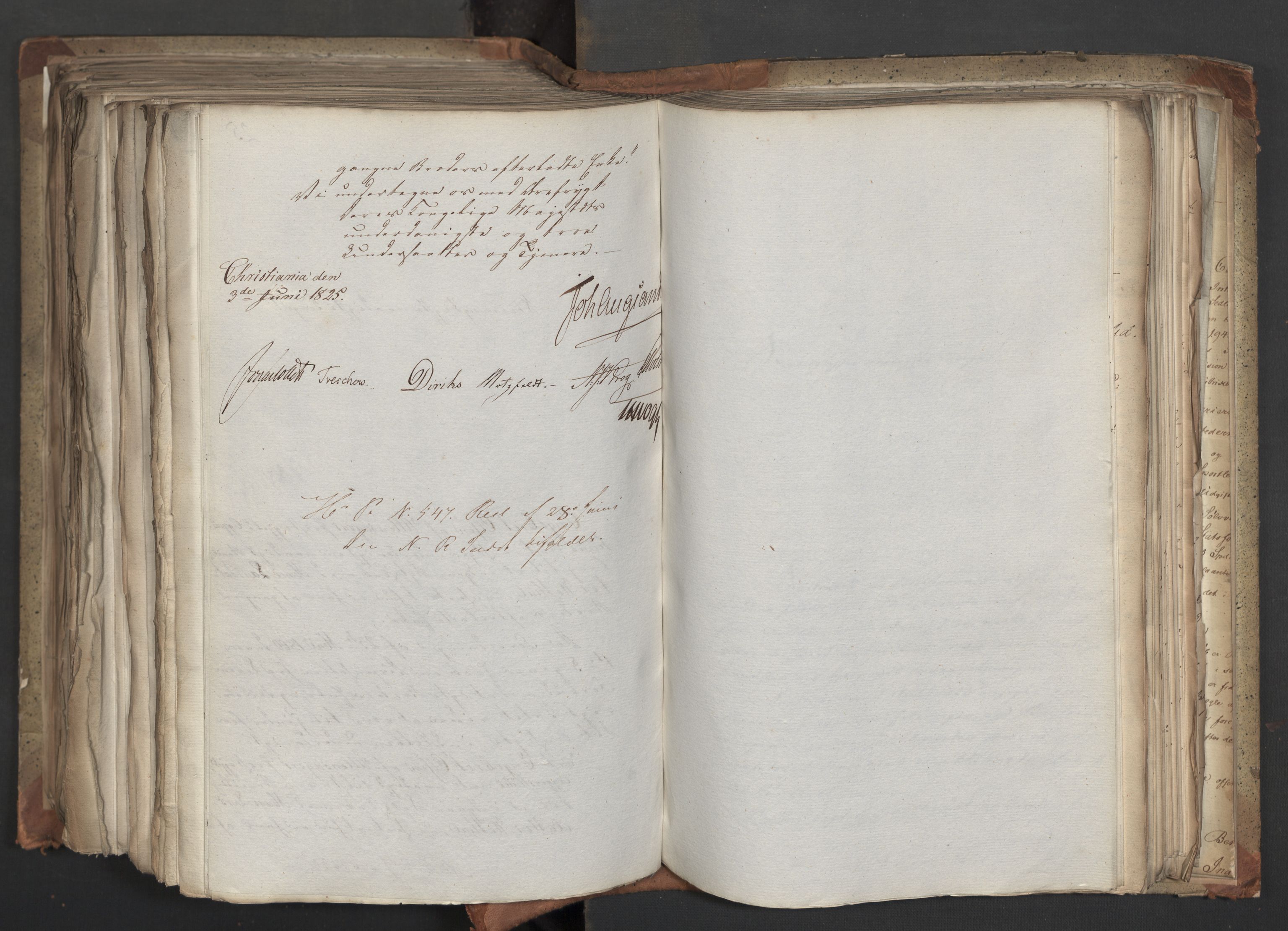 Statsrådsavdelingen i Stockholm, AV/RA-S-1003/D/Da/L0042: Regjeringsinnstillinger nr. 2467-2705, 1825, p. 498