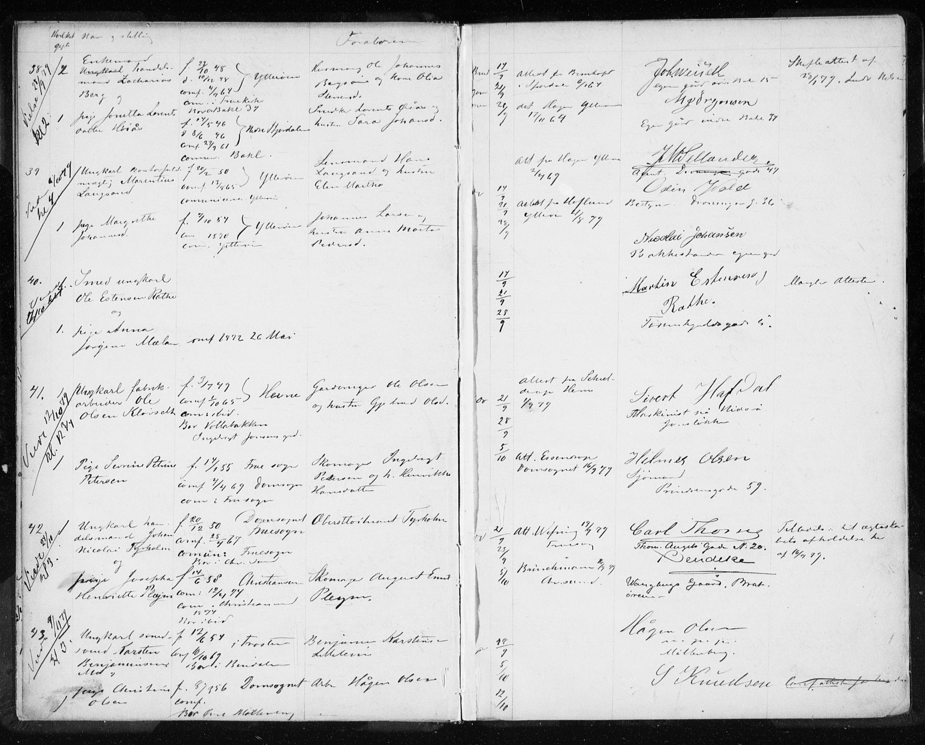 Ministerialprotokoller, klokkerbøker og fødselsregistre - Sør-Trøndelag, AV/SAT-A-1456/604/L0188: Parish register (official) no. 604A11, 1878-1892