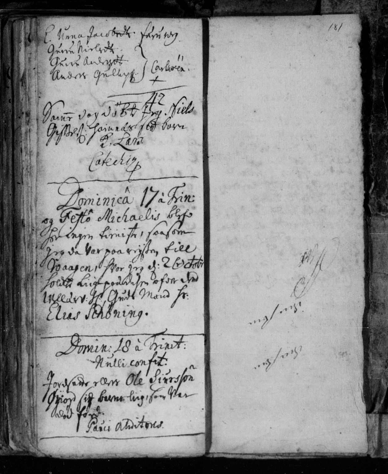 Ministerialprotokoller, klokkerbøker og fødselsregistre - Nordland, AV/SAT-A-1459/859/L0840: Parish register (official) no. 859A00, 1708-1738, p. 181