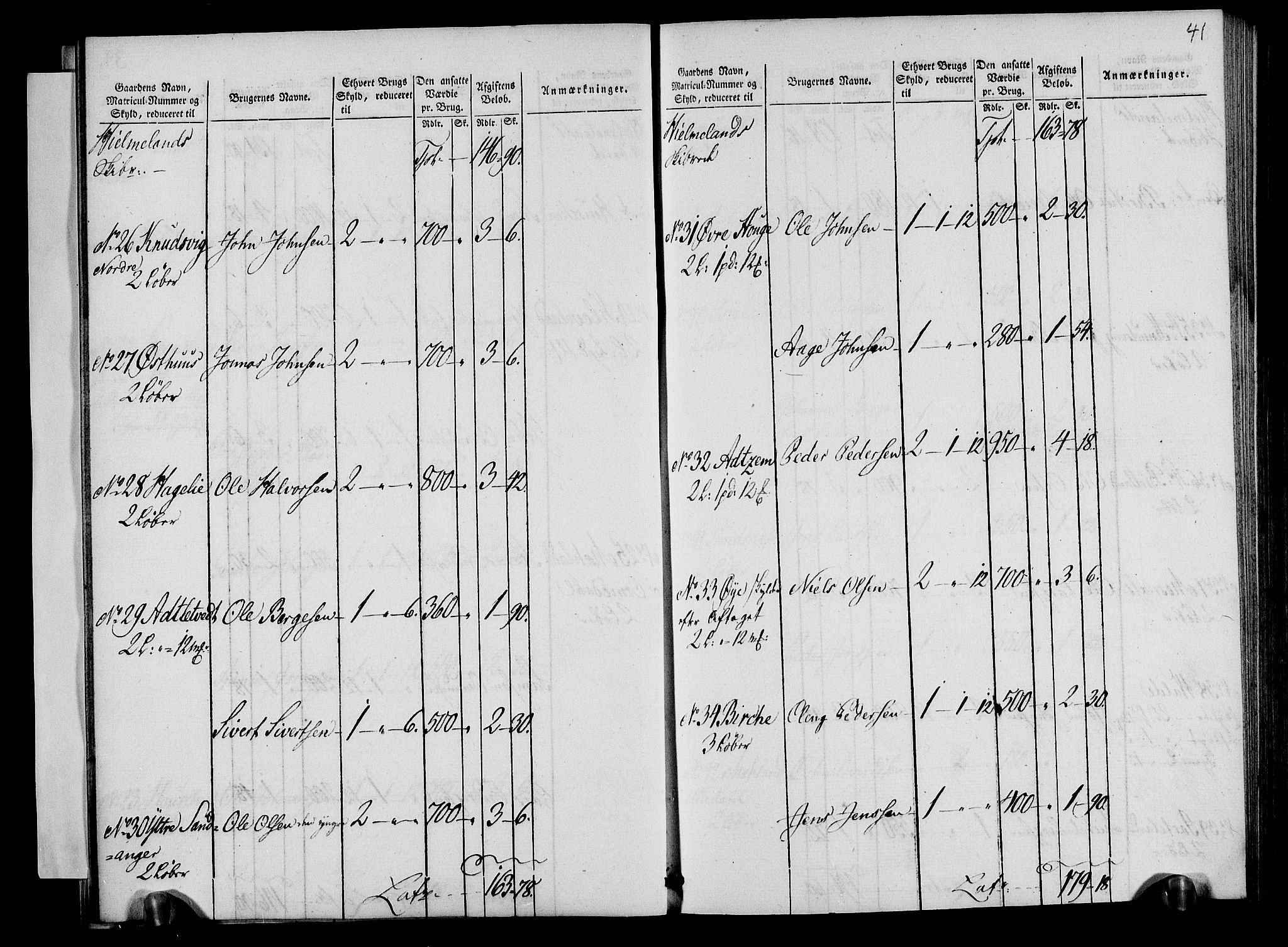 Rentekammeret inntil 1814, Realistisk ordnet avdeling, AV/RA-EA-4070/N/Ne/Nea/L0105: Ryfylke fogderi. Oppebørselsregister, 1803-1804, p. 24