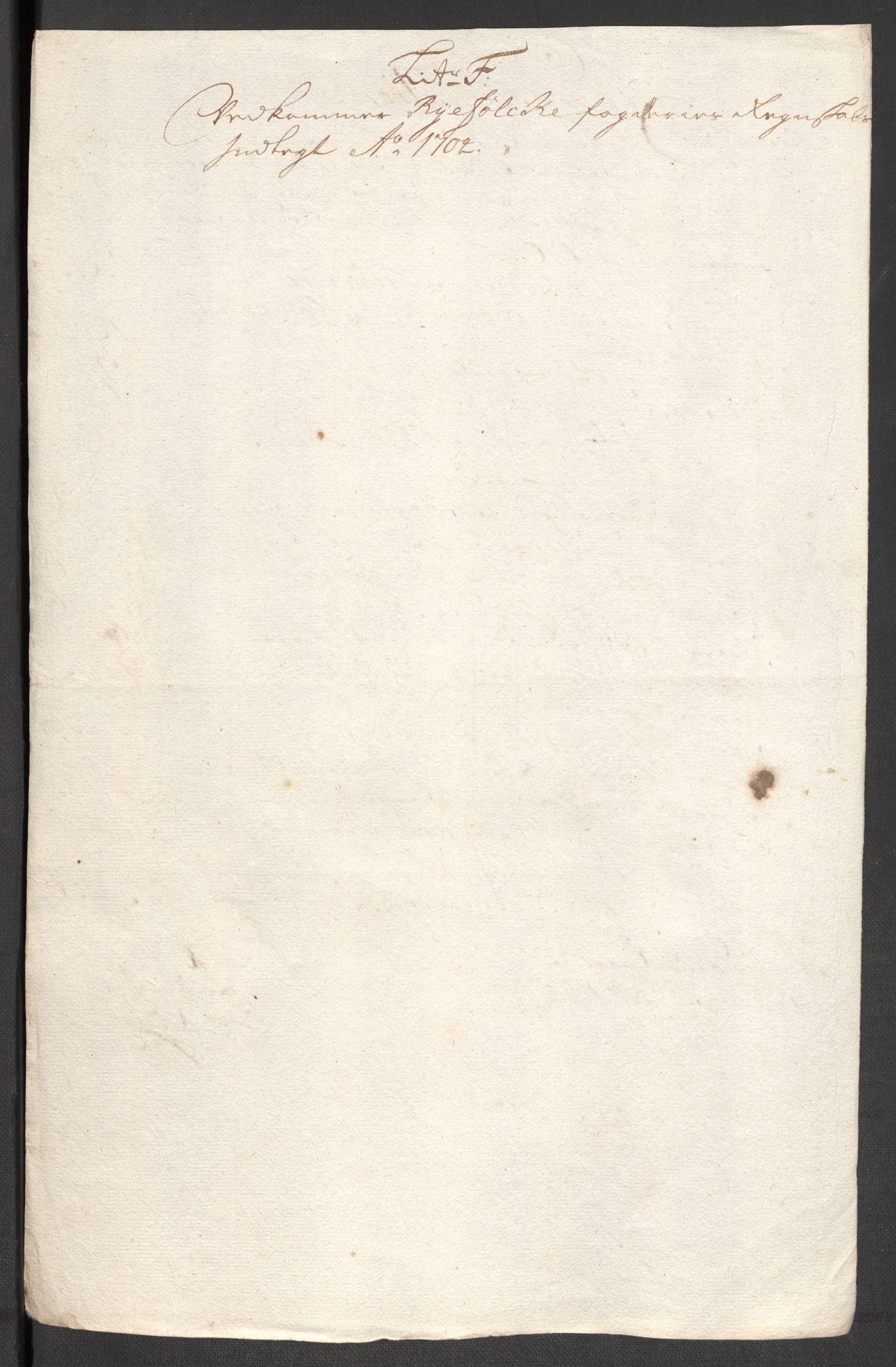 Rentekammeret inntil 1814, Reviderte regnskaper, Fogderegnskap, AV/RA-EA-4092/R47/L2860: Fogderegnskap Ryfylke, 1703-1705, p. 204