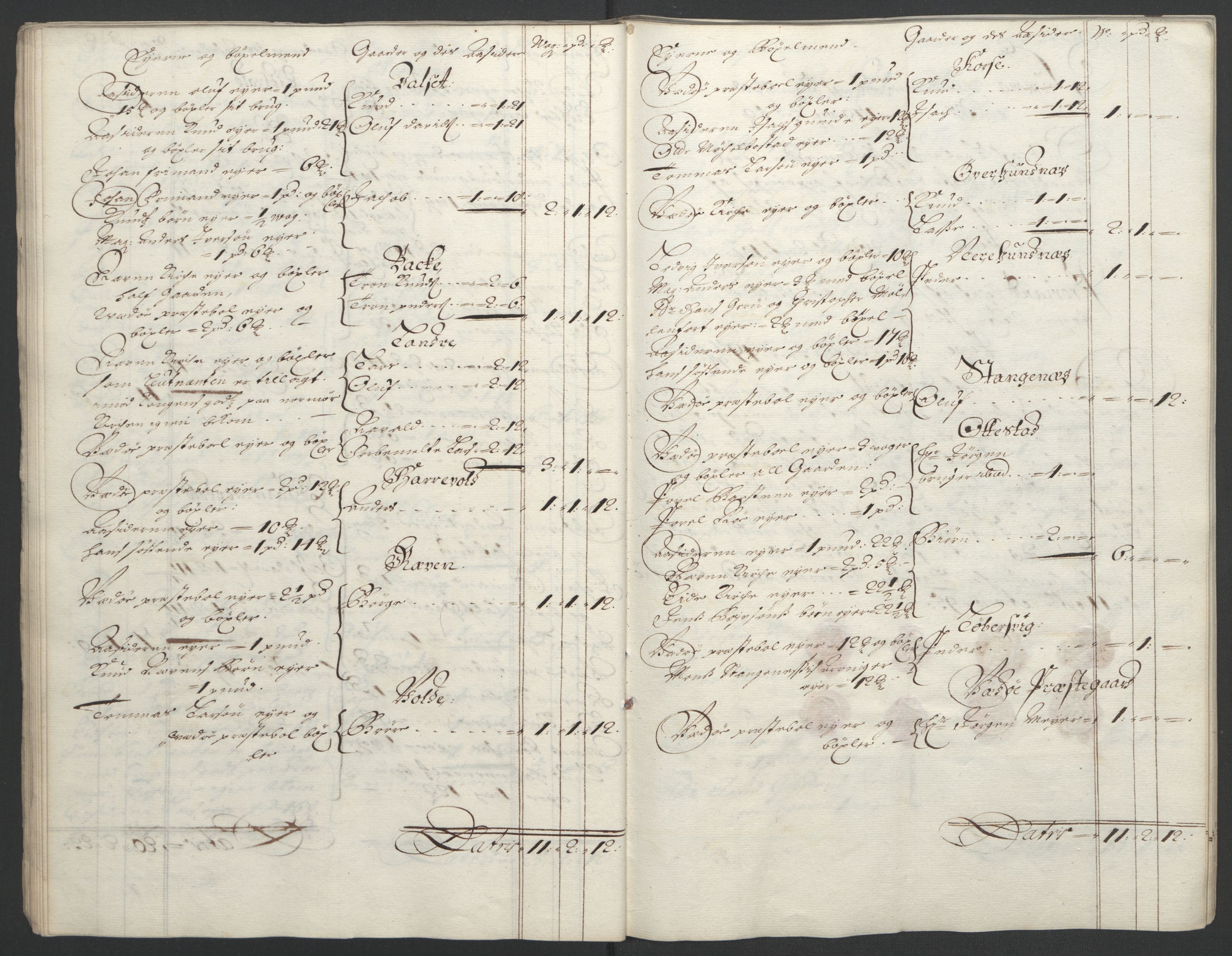 Rentekammeret inntil 1814, Reviderte regnskaper, Fogderegnskap, RA/EA-4092/R55/L3652: Fogderegnskap Romsdal, 1695-1696, p. 33