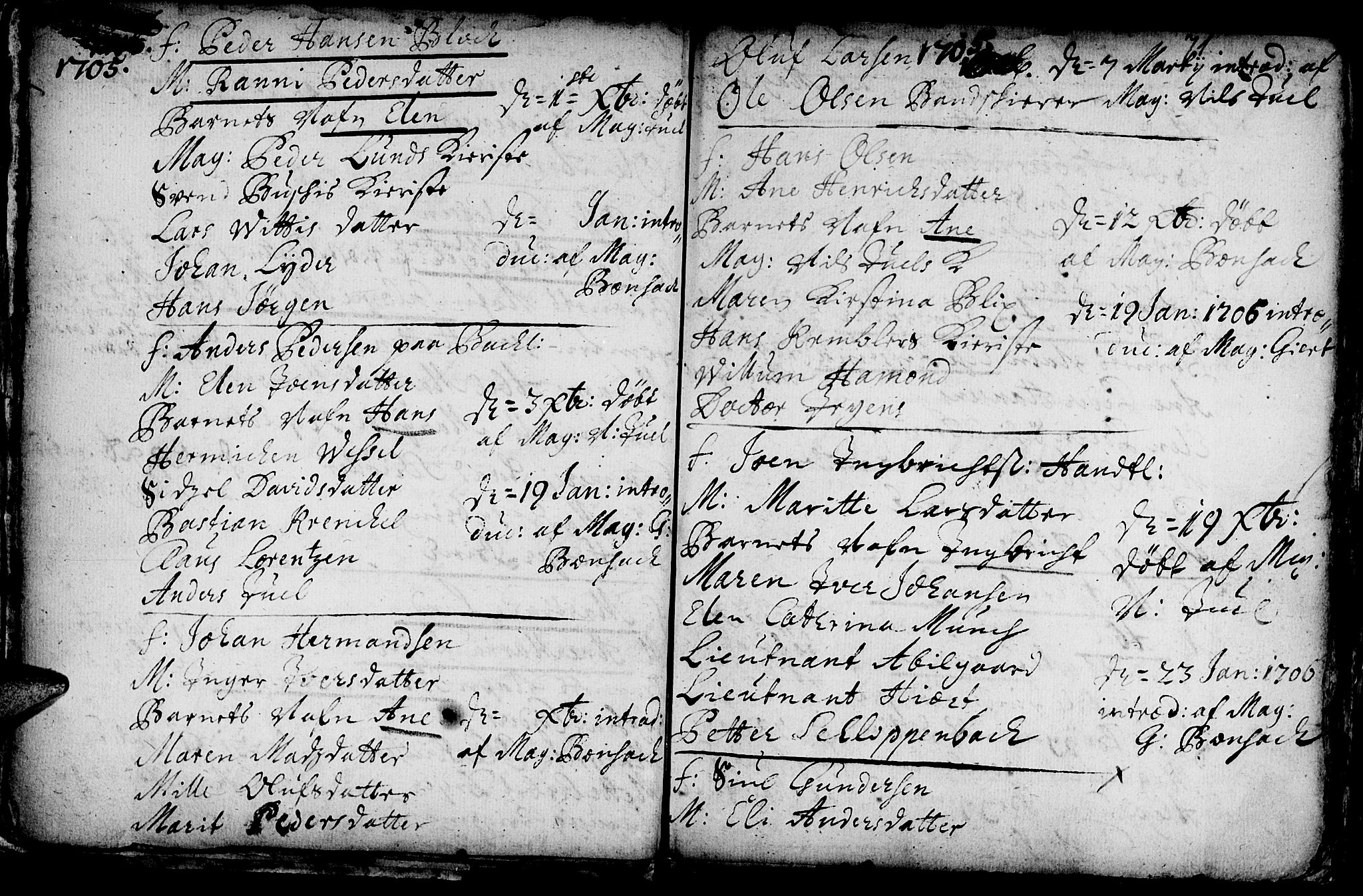 Ministerialprotokoller, klokkerbøker og fødselsregistre - Sør-Trøndelag, SAT/A-1456/601/L0034: Parish register (official) no. 601A02, 1702-1714, p. 71