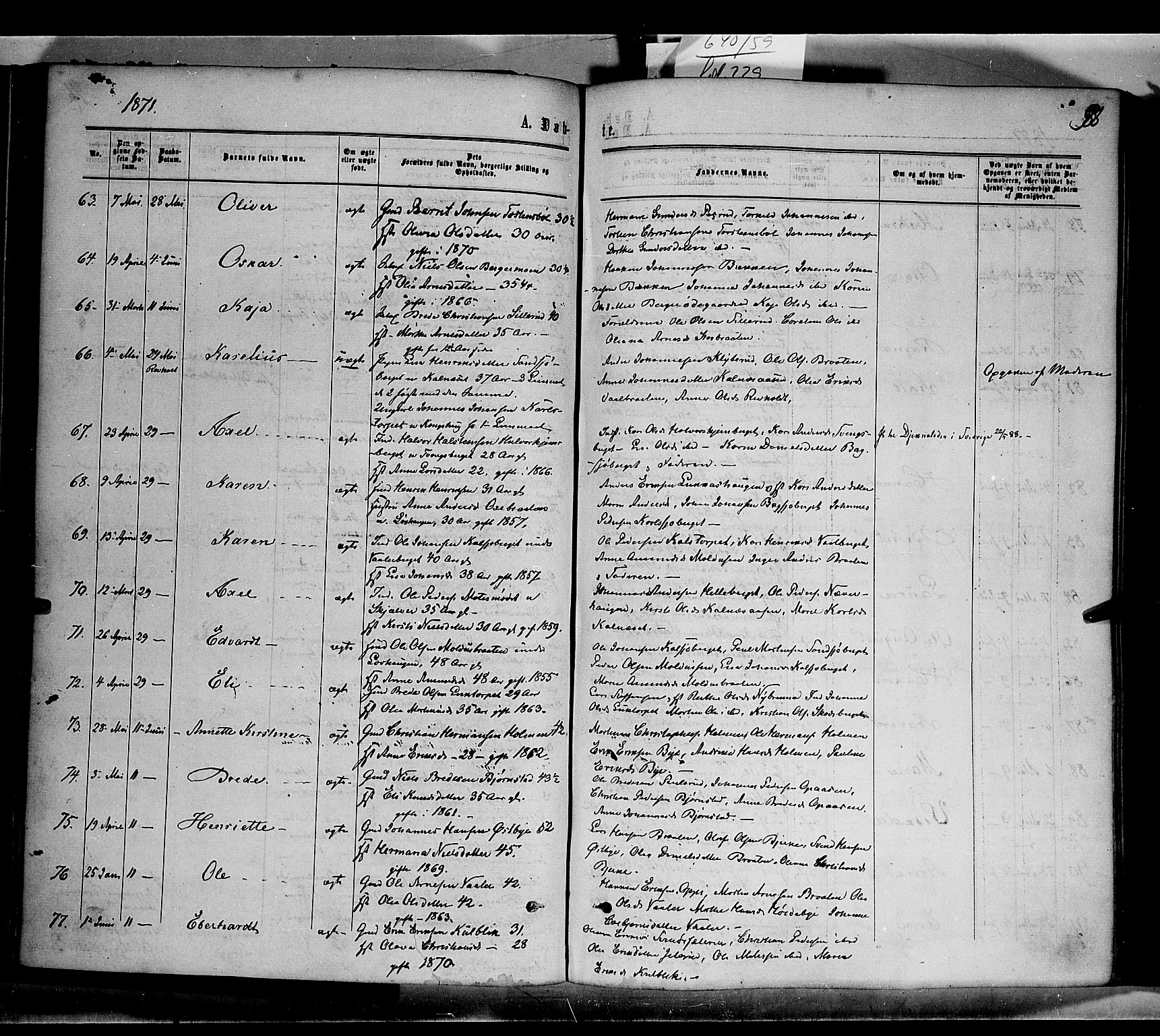 Grue prestekontor, AV/SAH-PREST-036/H/Ha/Haa/L0010: Parish register (official) no. 10, 1864-1873, p. 98