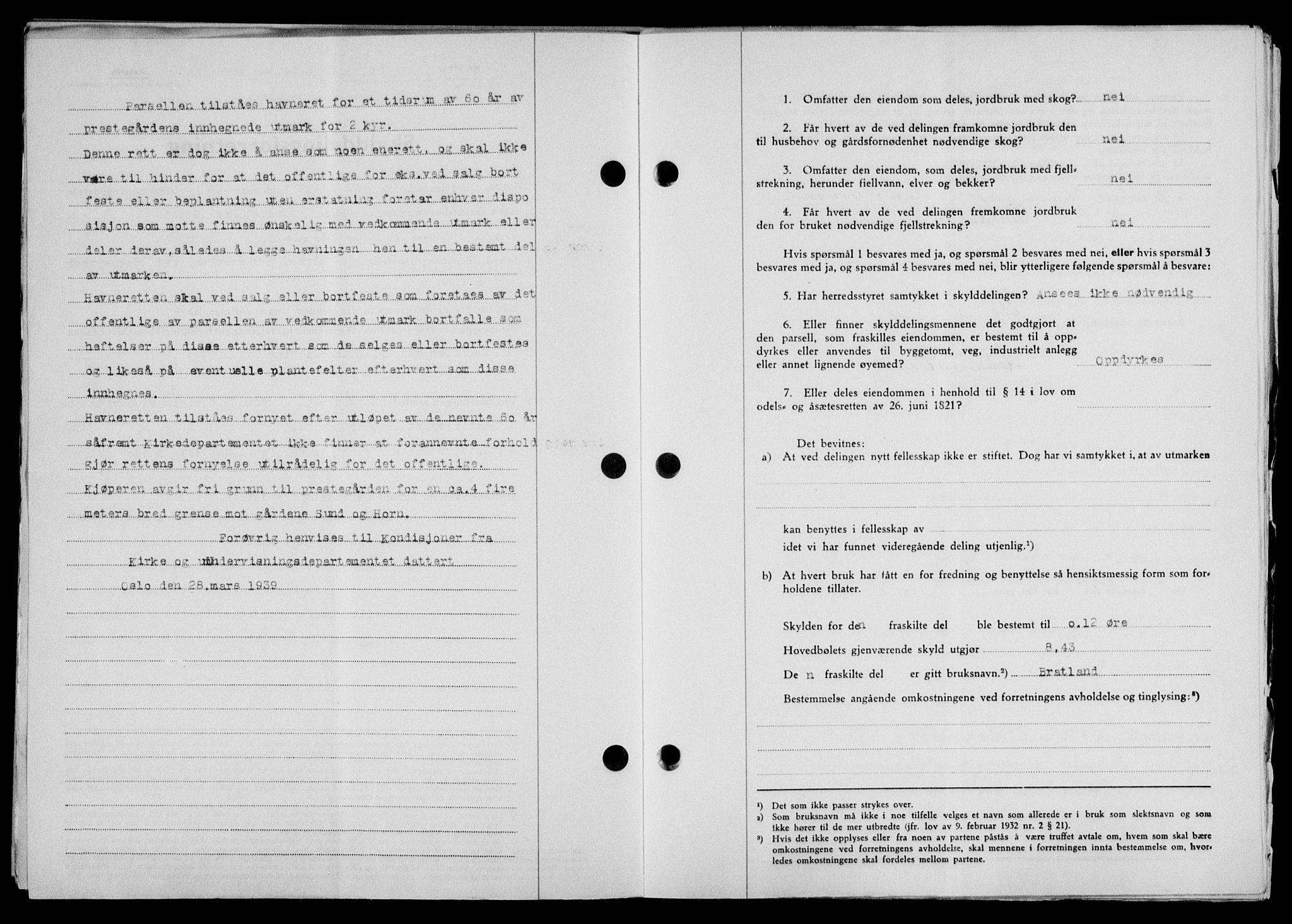 Lofoten sorenskriveri, SAT/A-0017/1/2/2C/L0017a: Mortgage book no. 17a, 1947-1948, Diary no: : 204/1948
