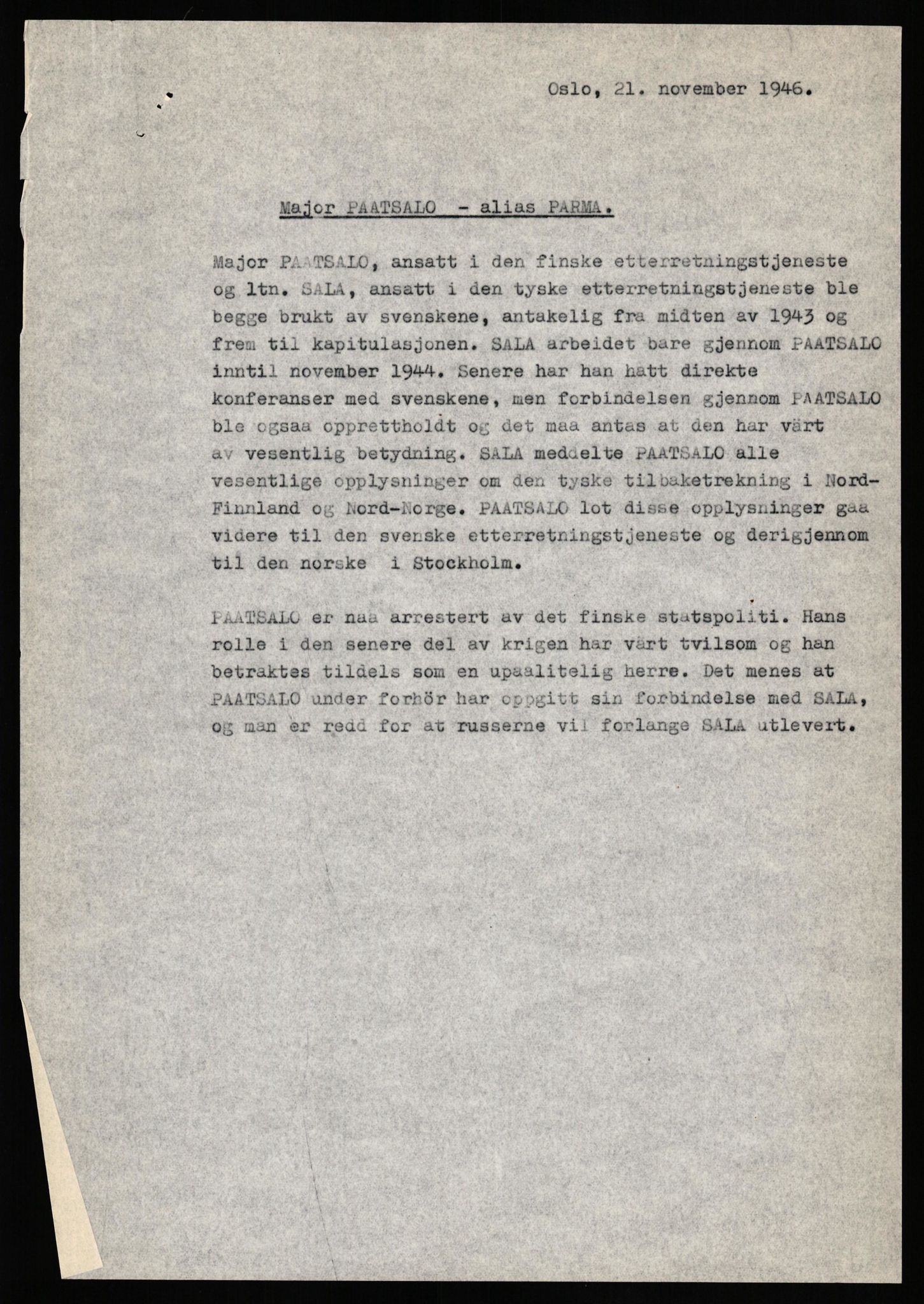 Forsvaret, Forsvarets overkommando II, AV/RA-RAFA-3915/D/Db/L0025: CI Questionaires. Tyske okkupasjonsstyrker i Norge. Tyskere., 1945-1946, p. 377