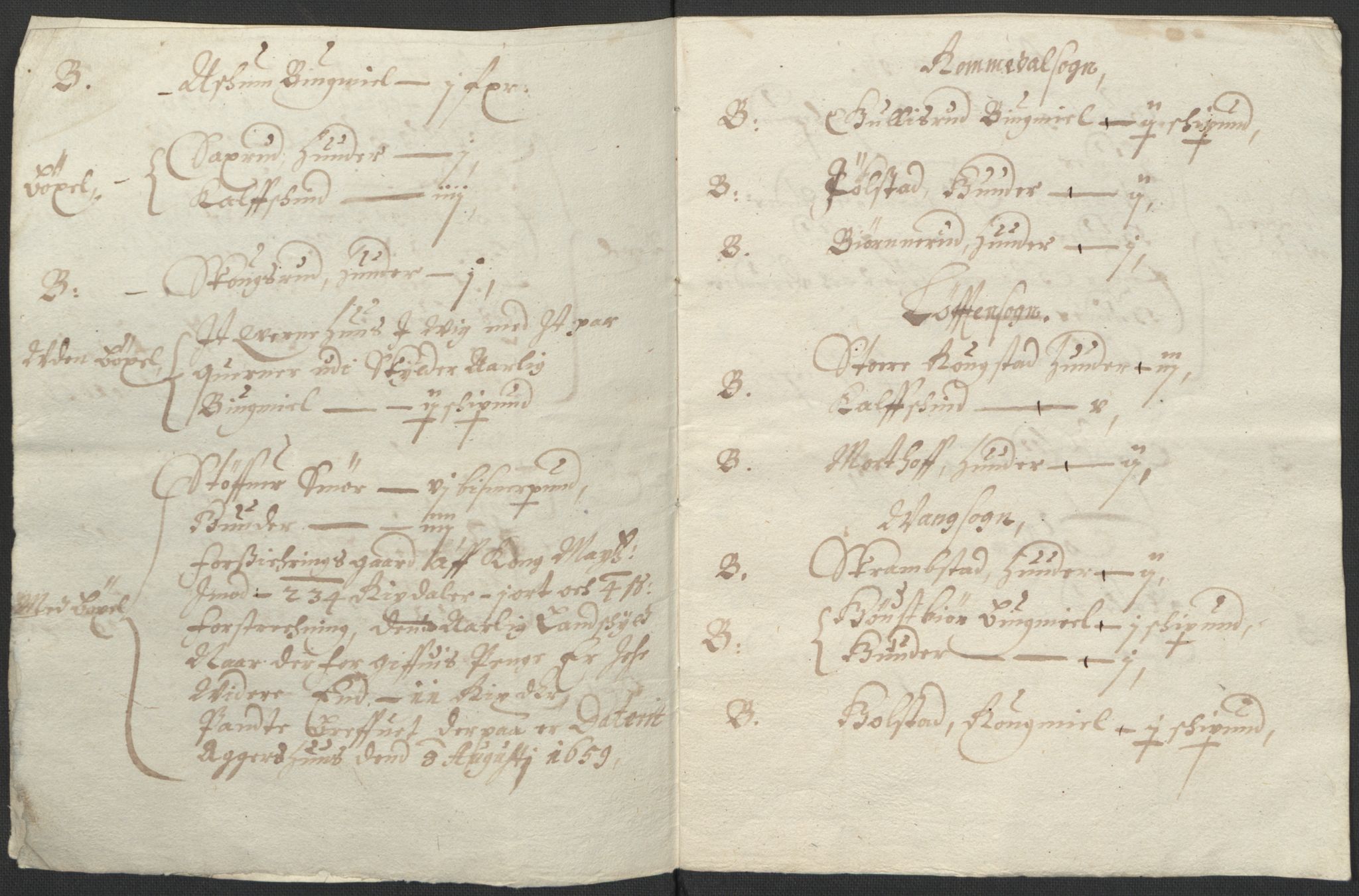 Rentekammeret inntil 1814, Realistisk ordnet avdeling, AV/RA-EA-4070/L/L0010/0006: Oppland lagdømme: / Jordebøker over adelsgods, 1661