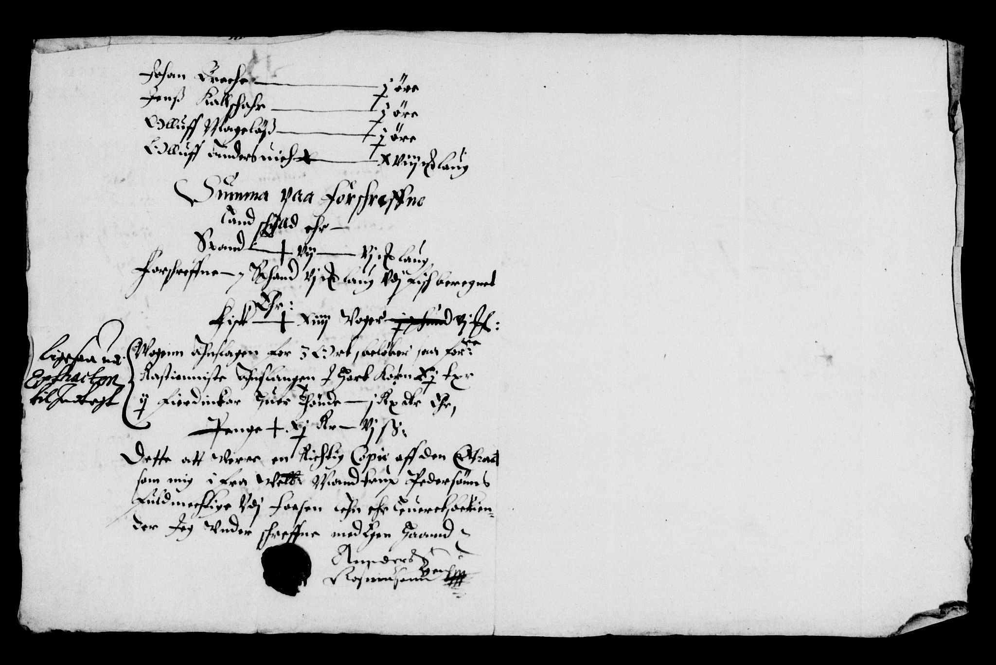 Rentekammeret inntil 1814, Reviderte regnskaper, Lensregnskaper, AV/RA-EA-5023/R/Rb/Rbw/L0094: Trondheim len, 1648-1650