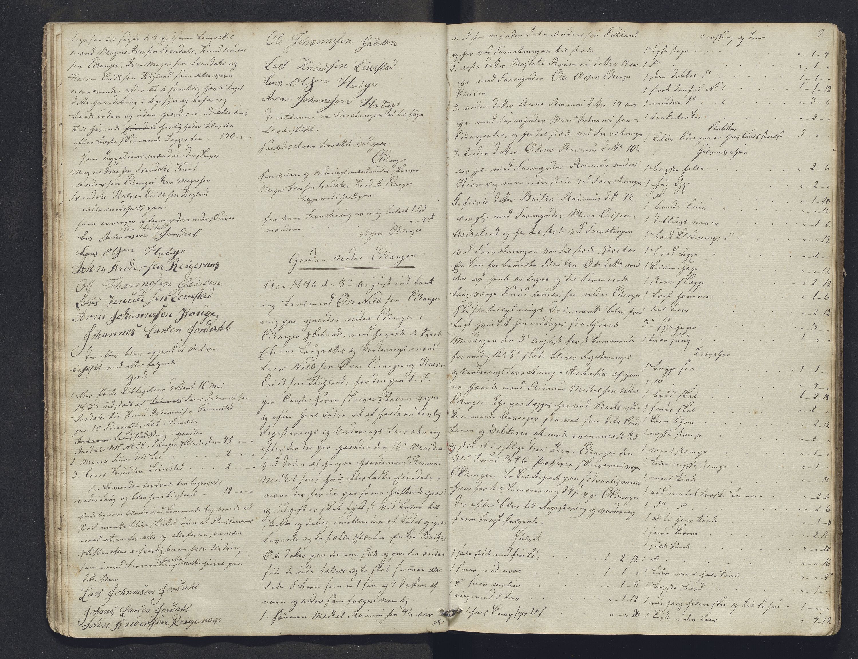 Nordhordland sorenskrivar, AV/SAB-A-2901/1/H/Hb/L0005: Registreringsprotokollar, 1846-1850, p. 9