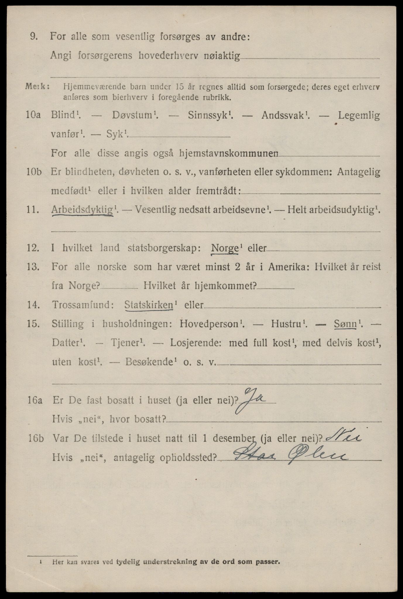 SAST, 1920 census for Vats, 1920, p. 2324