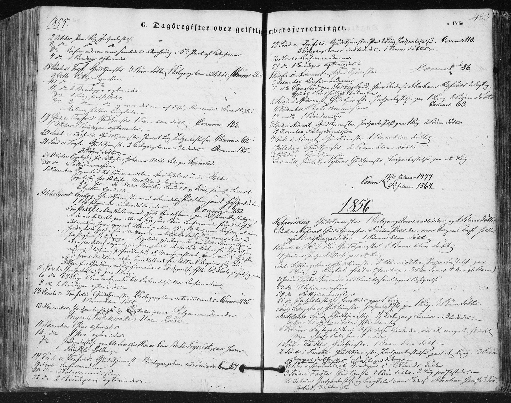 Høyland sokneprestkontor, AV/SAST-A-101799/001/30BA/L0008: Parish register (official) no. A 8, 1841-1856, p. 483