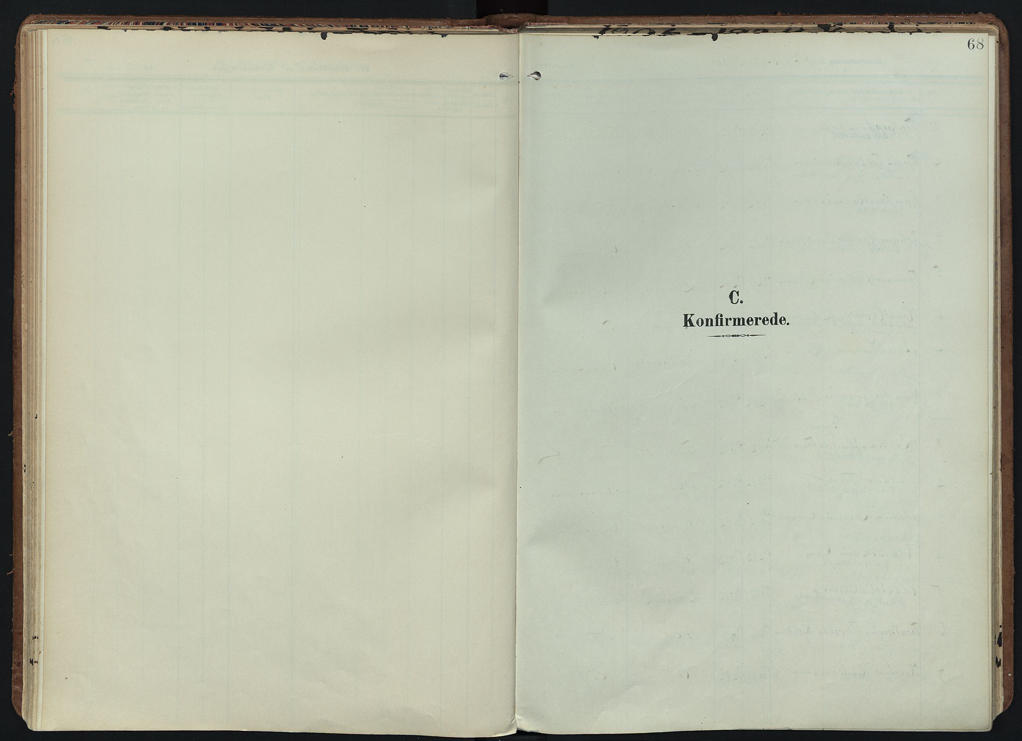 Hedrum kirkebøker, AV/SAKO-A-344/F/Fb/L0002: Parish register (official) no. II 2, 1906-1924, p. 68