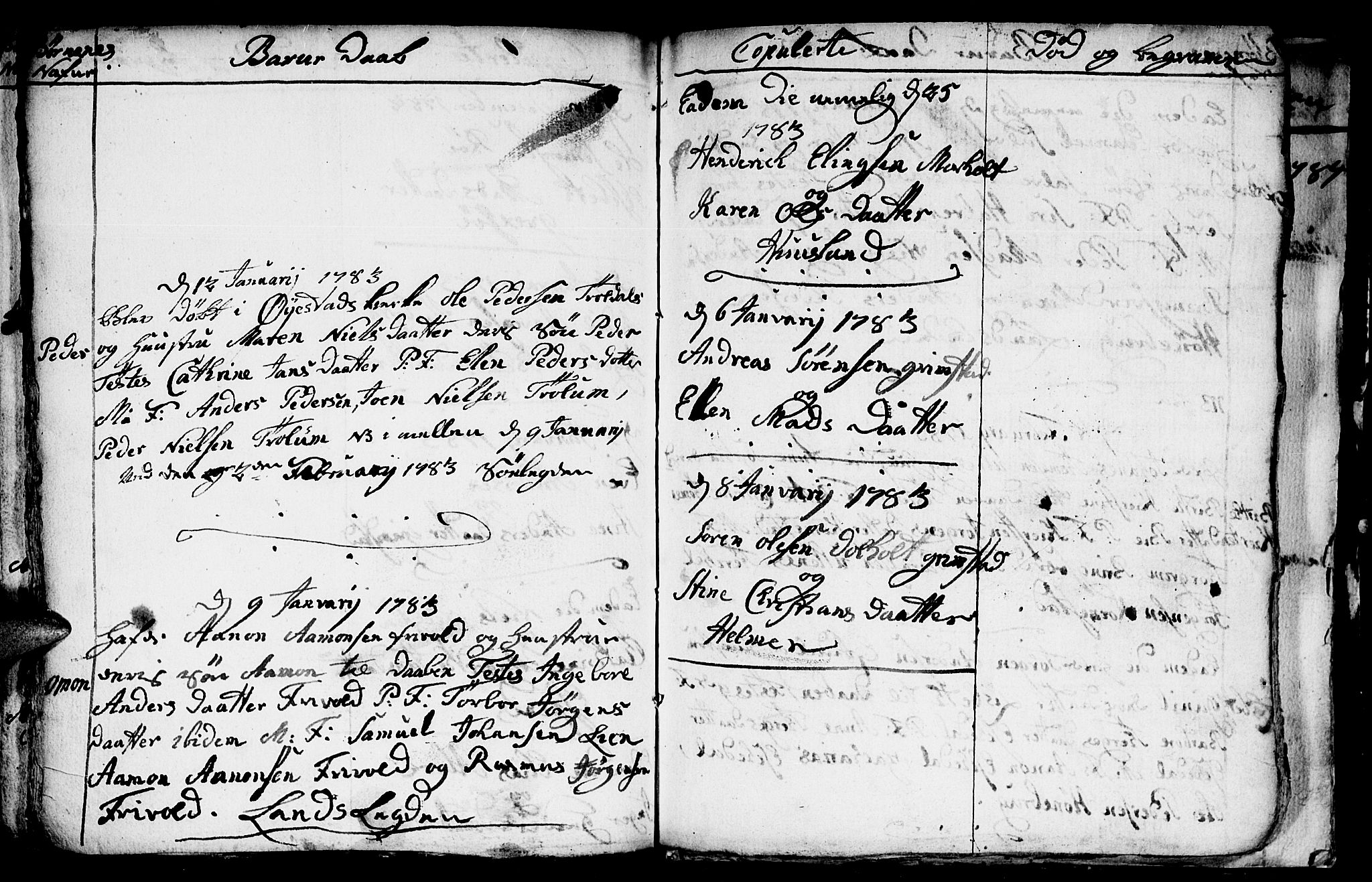Fjære sokneprestkontor, SAK/1111-0011/F/Fb/L0004: Parish register (copy) no. B 4, 1766-1785, p. 255b-256a