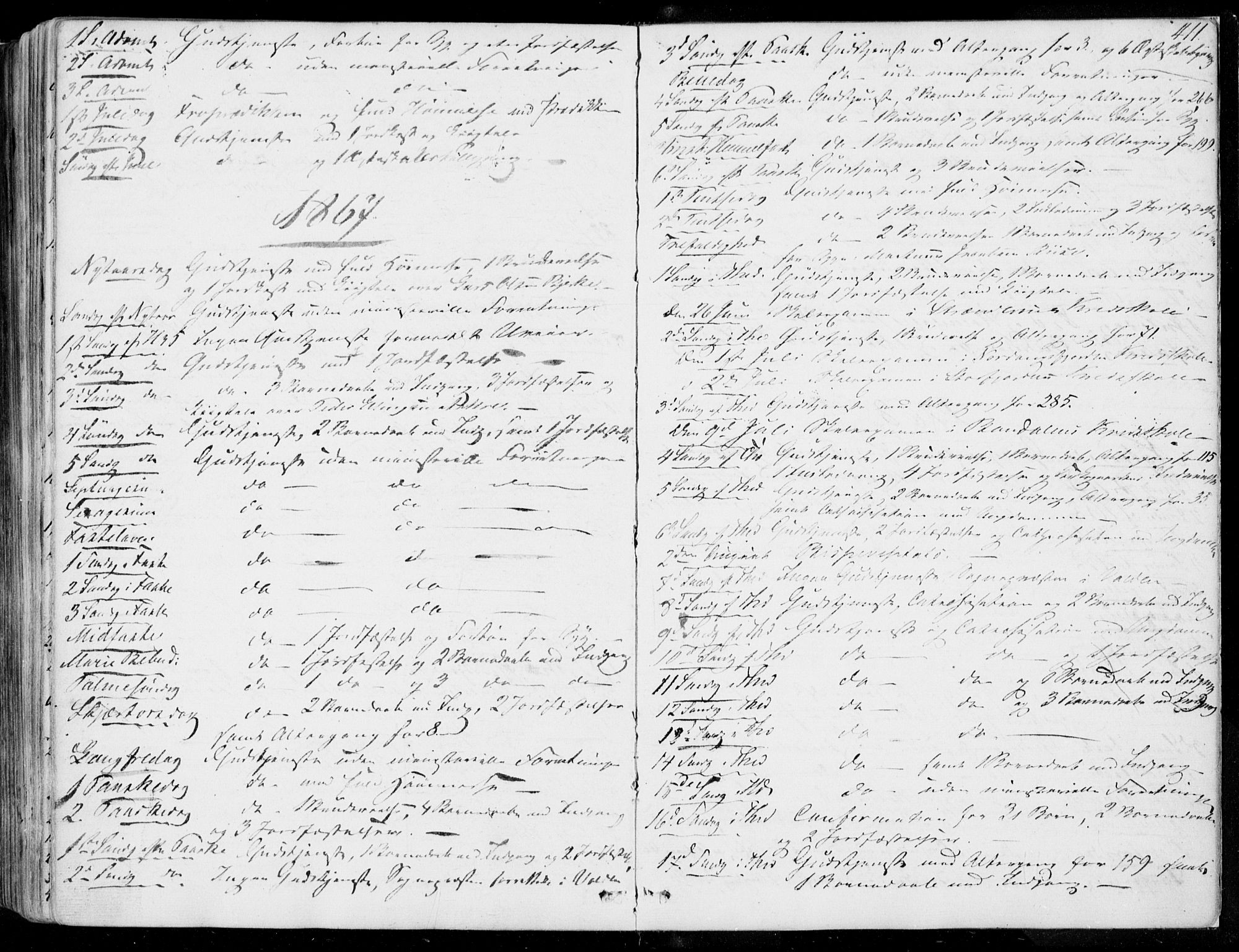 Ministerialprotokoller, klokkerbøker og fødselsregistre - Møre og Romsdal, AV/SAT-A-1454/515/L0209: Parish register (official) no. 515A05, 1847-1868, p. 411