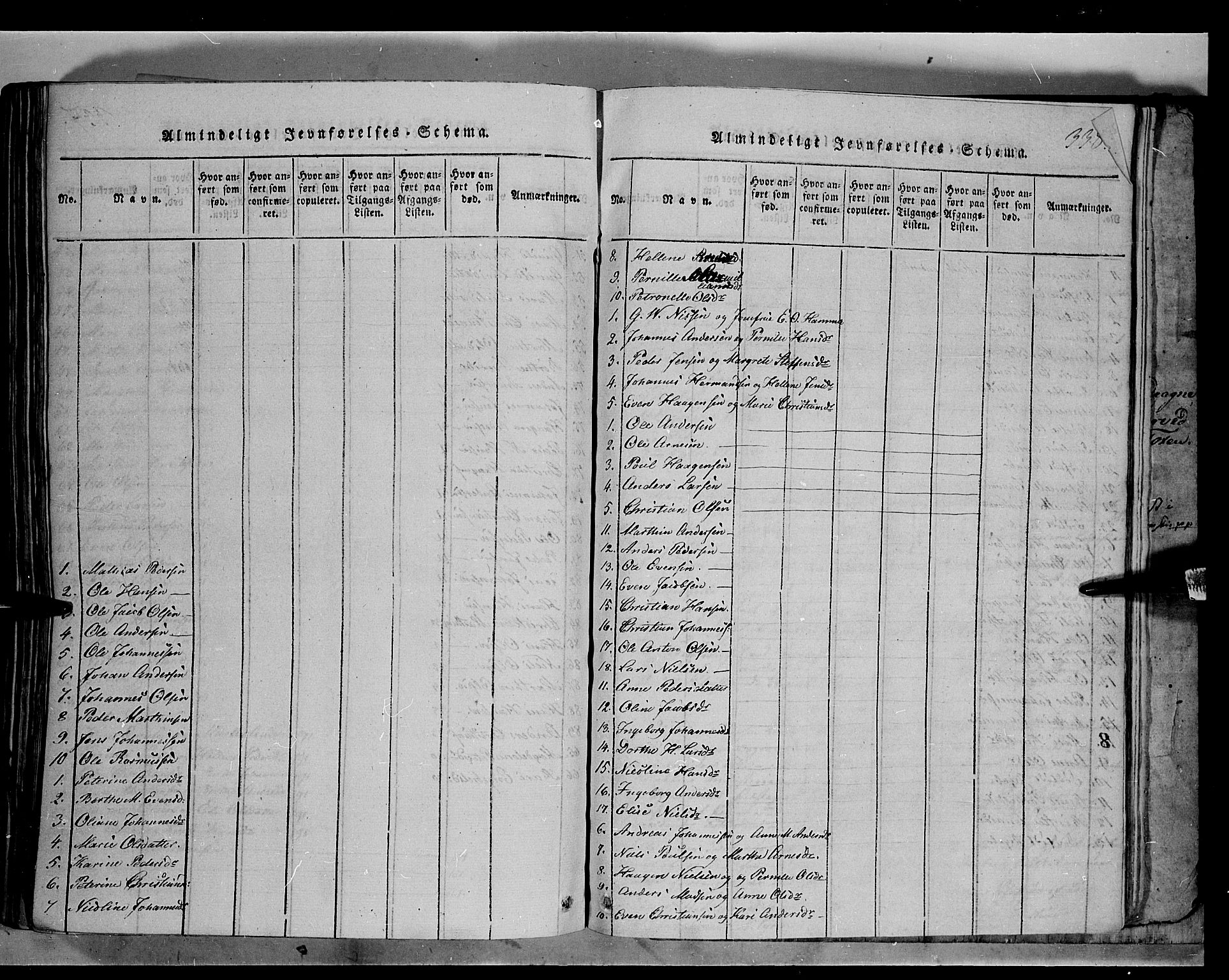 Østre Toten prestekontor, SAH/PREST-104/H/Ha/Haa/L0001: Parish register (official) no. 1, 1828-1839, p. 338