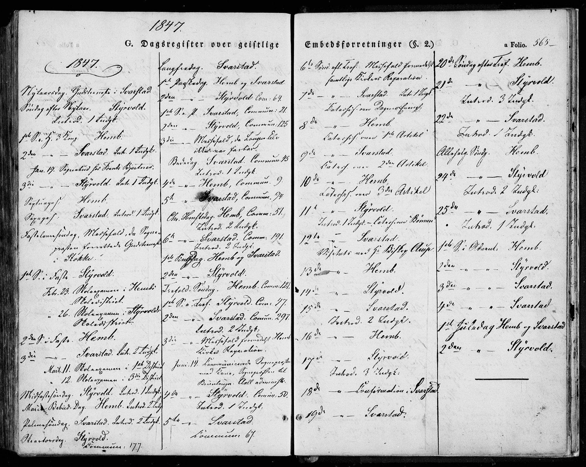 Lardal kirkebøker, SAKO/A-350/F/Fa/L0006: Parish register (official) no. I 6, 1835-1860, p. 565