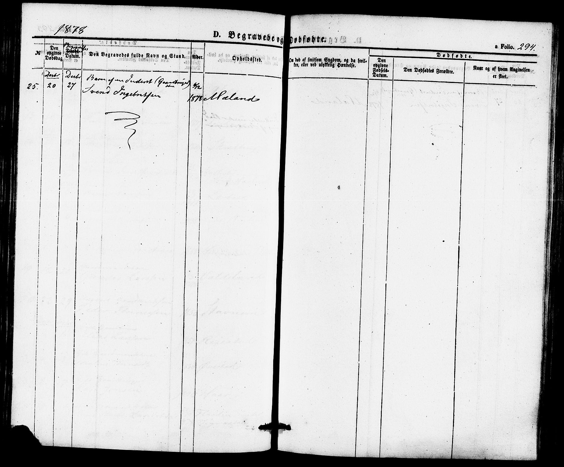 Hå sokneprestkontor, AV/SAST-A-101801/001/30BA/L0009: Parish register (official) no. A 8, 1855-1878, p. 294