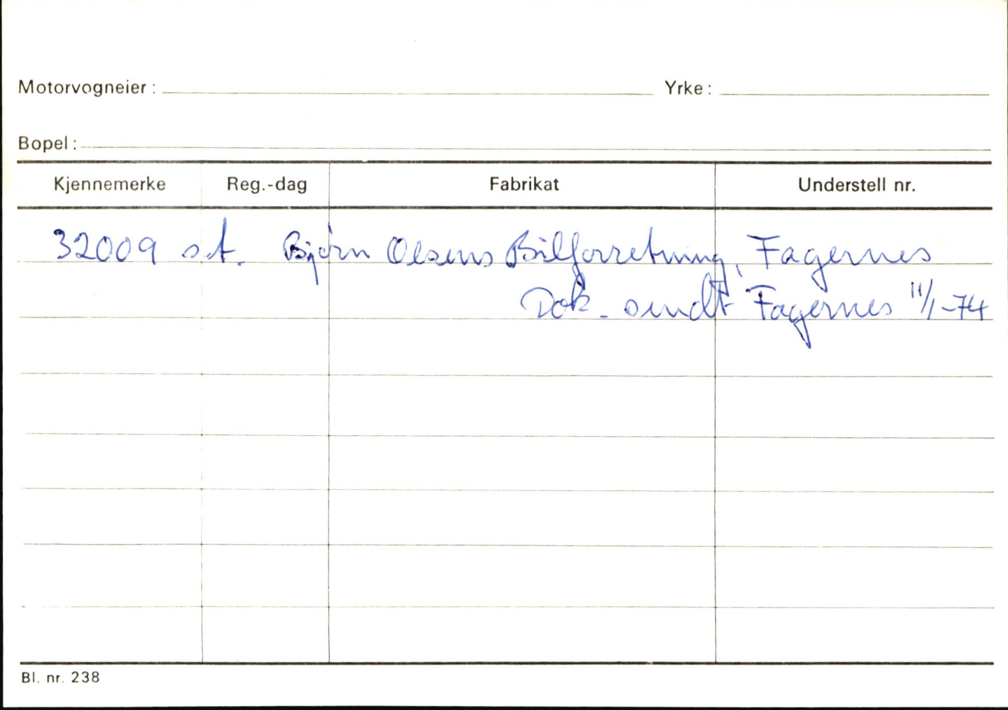 Statens vegvesen, Sogn og Fjordane vegkontor, AV/SAB-A-5301/4/F/L0145: Registerkort Vågsøy S-Å. Årdal I-P, 1945-1975, p. 1155