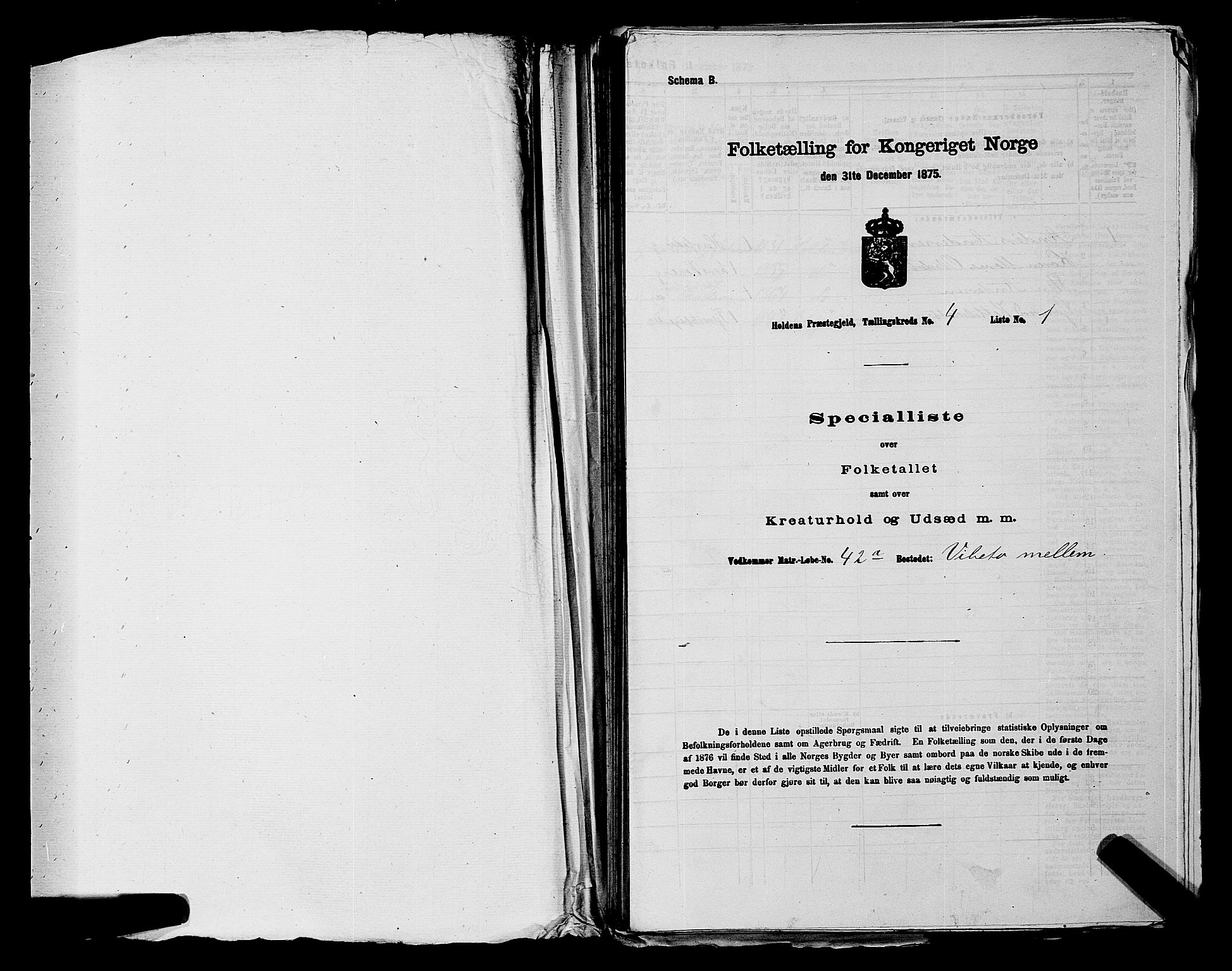 SAKO, 1875 census for 0819P Holla, 1875, p. 432