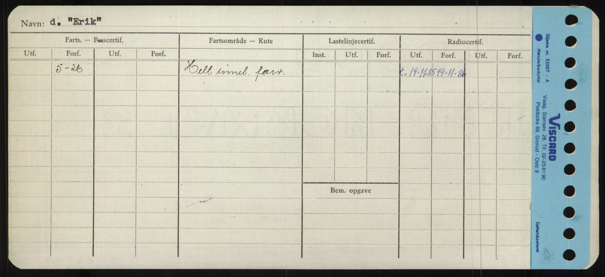 Sjøfartsdirektoratet med forløpere, Skipsmålingen, AV/RA-S-1627/H/Ha/L0002/0001: Fartøy, Eik-Hill / Fartøy, Eik-F, p. 190