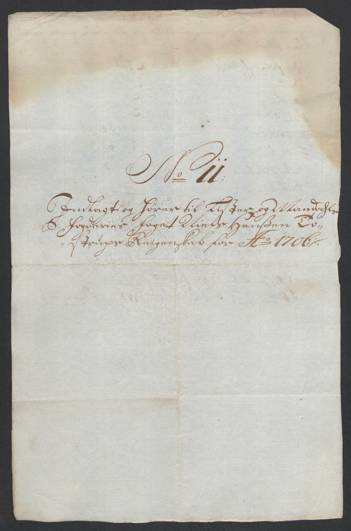 Rentekammeret inntil 1814, Reviderte regnskaper, Fogderegnskap, RA/EA-4092/R43/L2551: Fogderegnskap Lista og Mandal, 1705-1709, p. 304