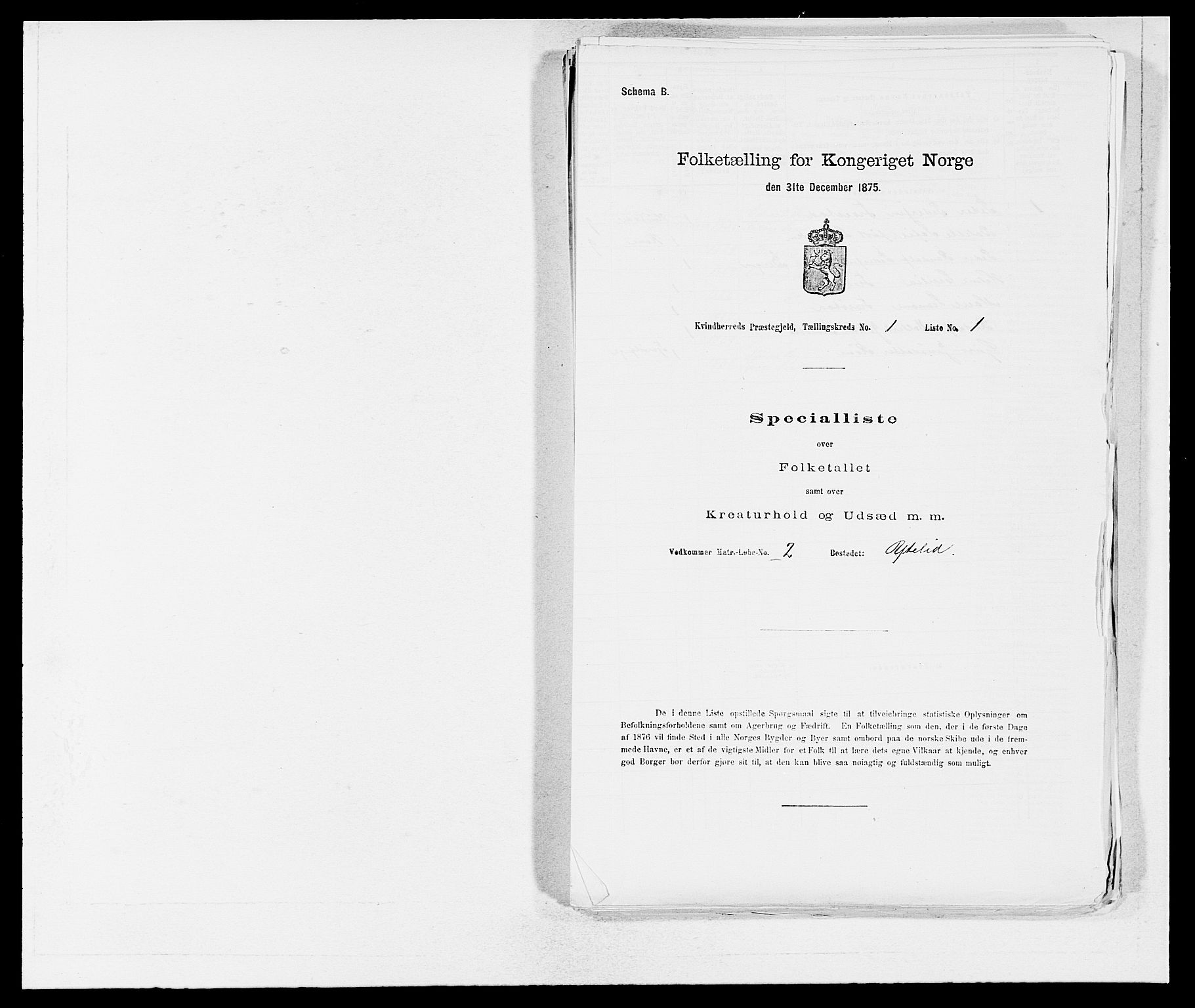SAB, 1875 census for 1224P Kvinnherad, 1875, p. 49