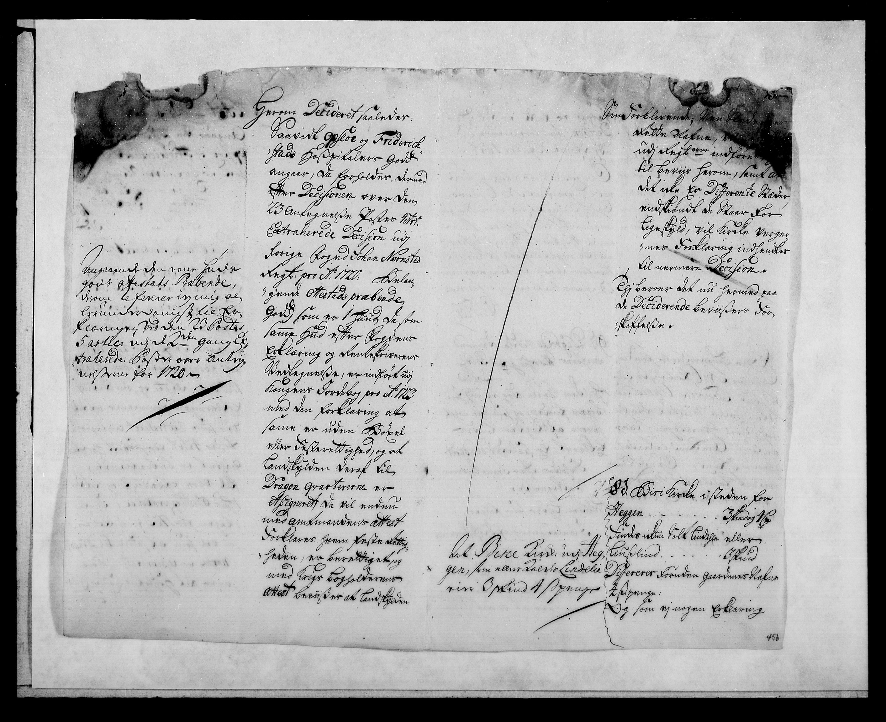 Rentekammeret inntil 1814, Reviderte regnskaper, Fogderegnskap, AV/RA-EA-4092/R18/L1328: Fogderegnskap Hadeland, Toten og Valdres, 1723, p. 441