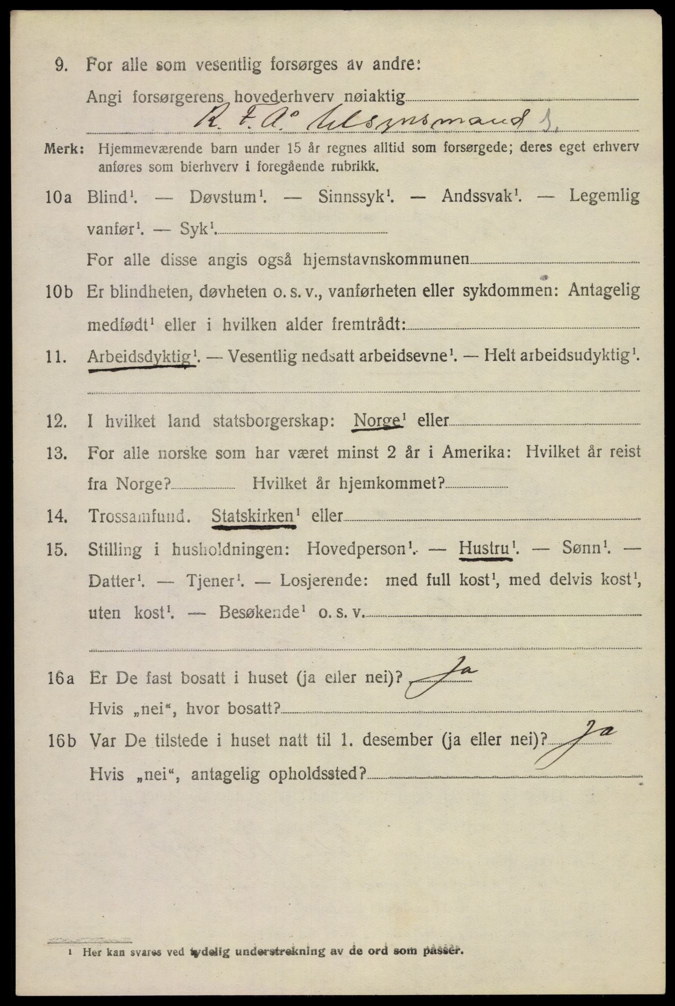 SAKO, 1920 census for Holla, 1920, p. 6080