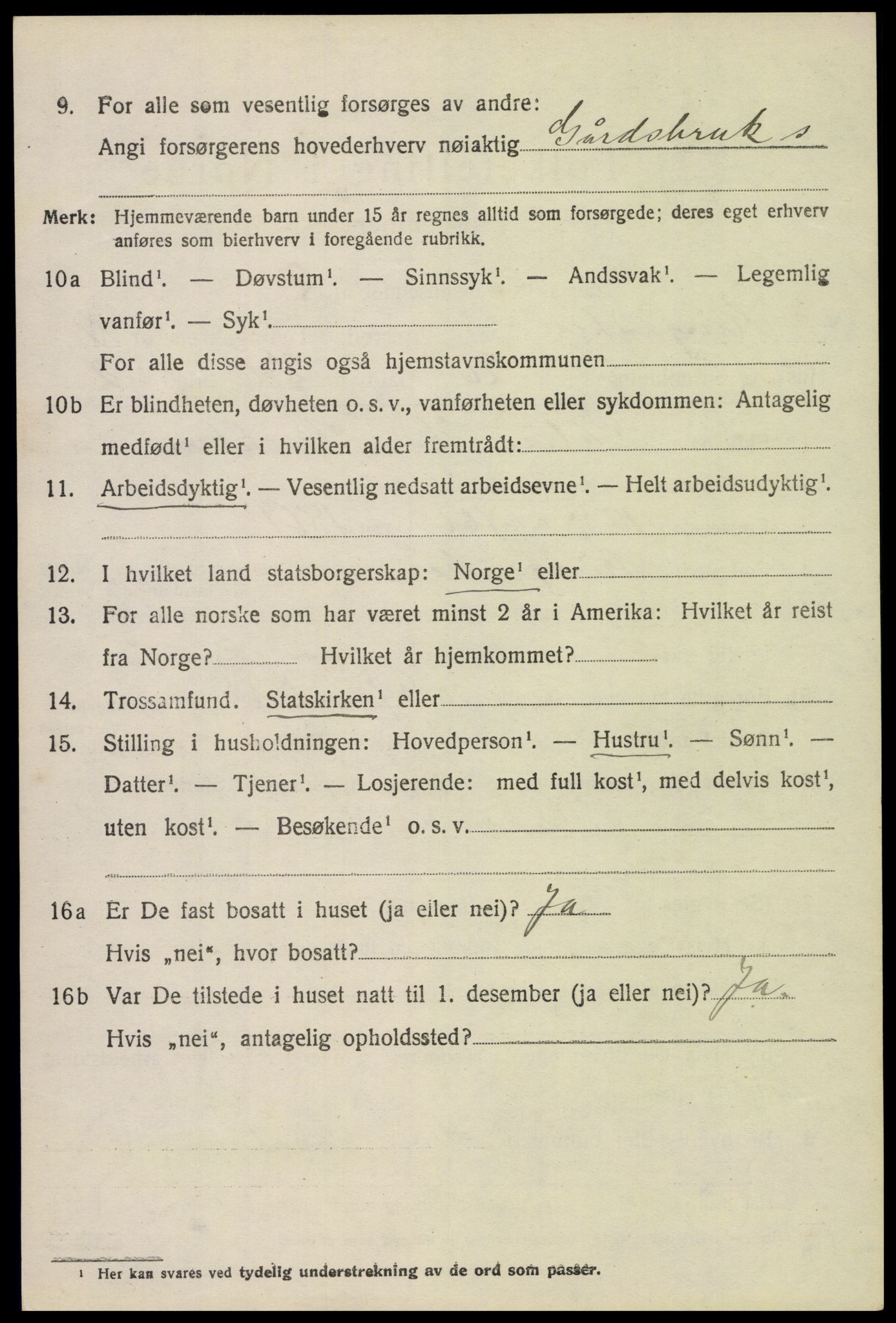 SAH, 1920 census for Ringsaker, 1920, p. 26843