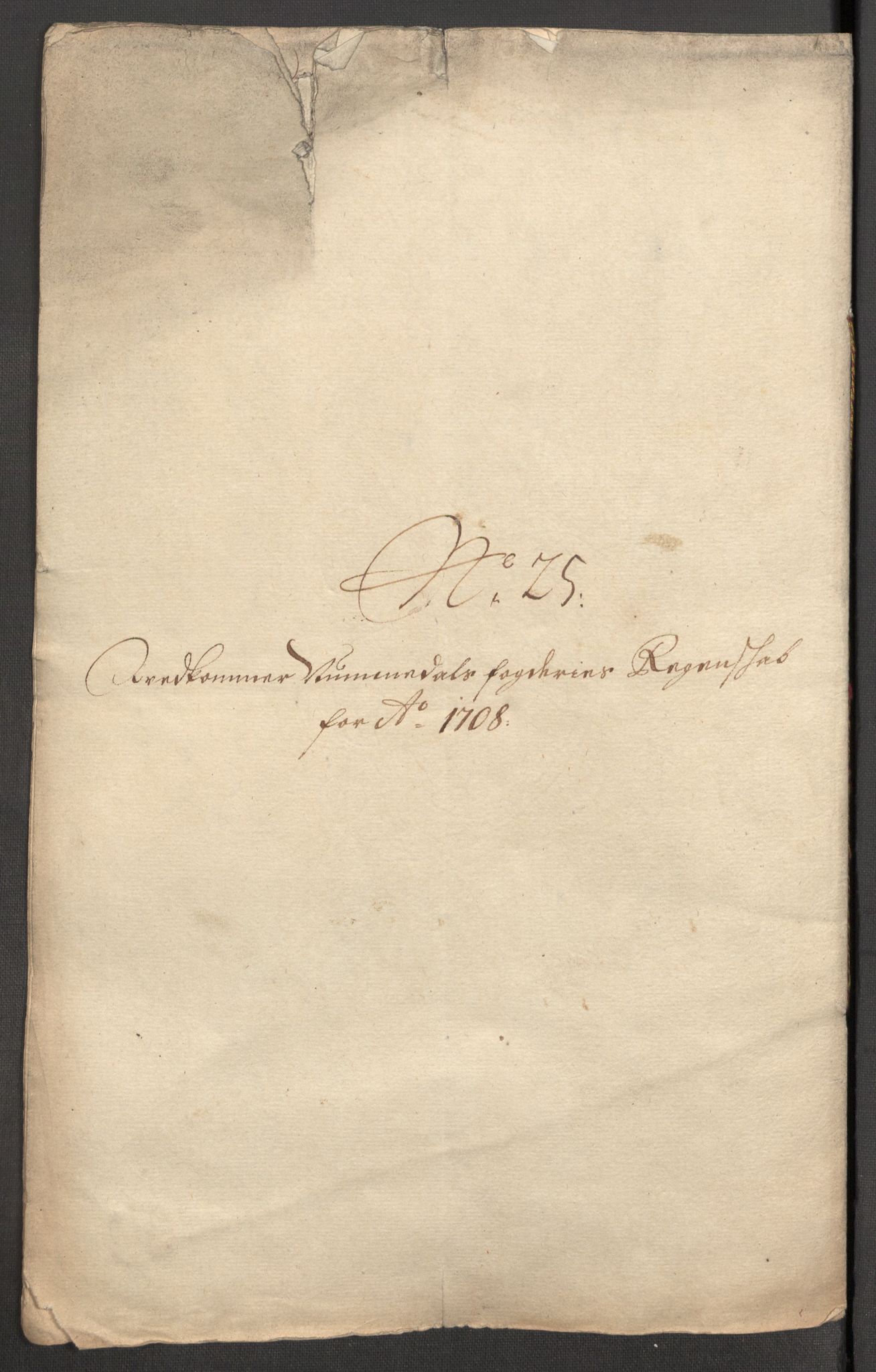 Rentekammeret inntil 1814, Reviderte regnskaper, Fogderegnskap, RA/EA-4092/R64/L4430: Fogderegnskap Namdal, 1707-1708, p. 437