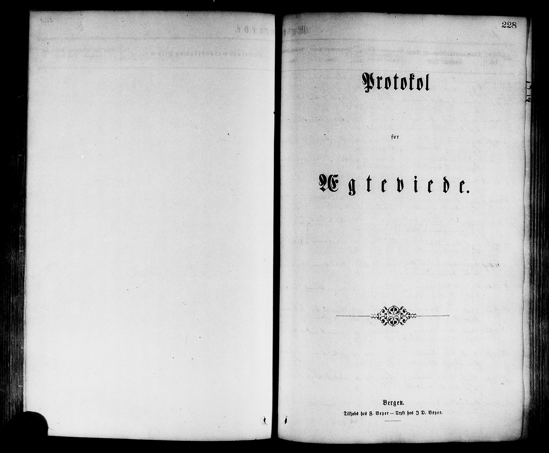 Vik sokneprestembete, SAB/A-81501: Parish register (official) no. A 9, 1866-1877, p. 228