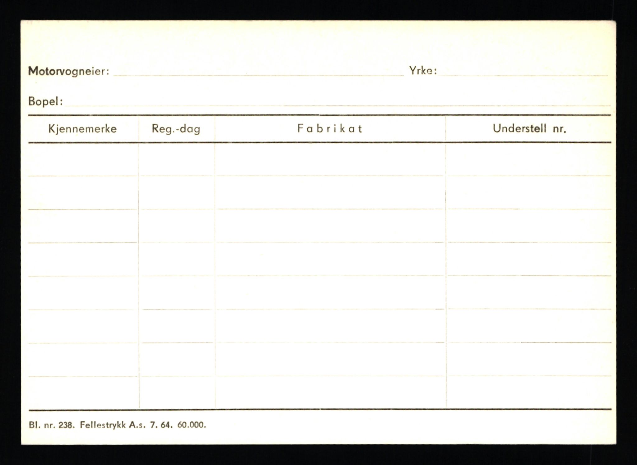 Stavanger trafikkstasjon, SAST/A-101942/0/H/L0019: Jonassen - Kersbergen, 1930-1971, p. 20