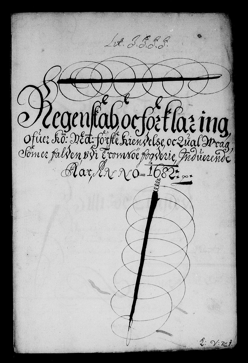 Rentekammeret inntil 1814, Reviderte regnskaper, Stiftamtstueregnskaper, Trondheim stiftamt og Nordland amt, AV/RA-EA-6044/R/Rg/L0070: Trondheim stiftamt og Nordland amt, 1682