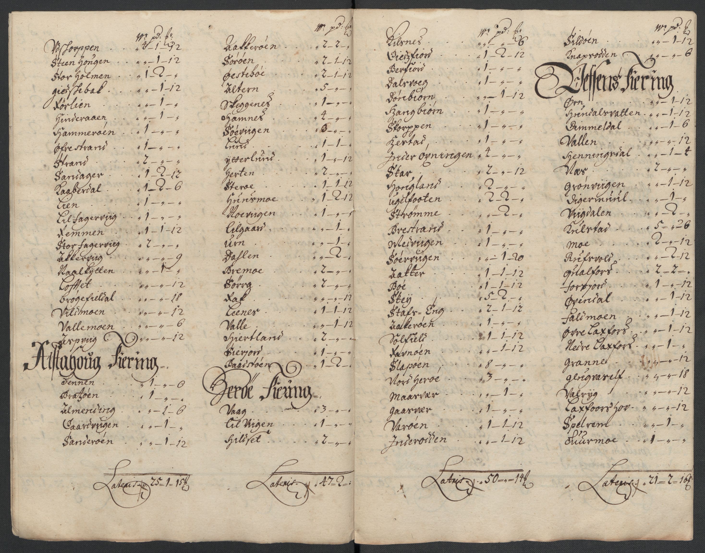 Rentekammeret inntil 1814, Reviderte regnskaper, Fogderegnskap, AV/RA-EA-4092/R65/L4507: Fogderegnskap Helgeland, 1699-1701, p. 247