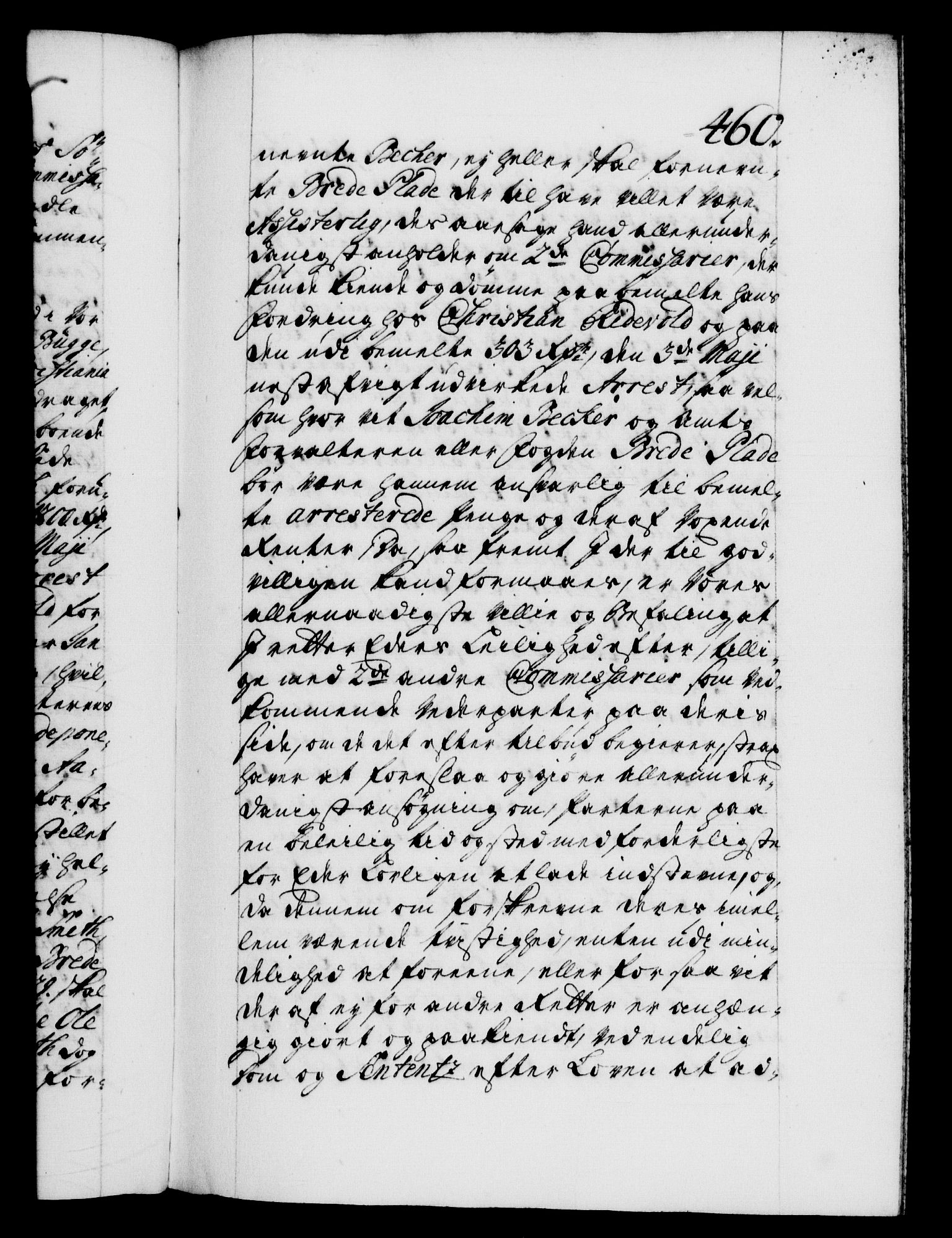 Danske Kanselli 1572-1799, AV/RA-EA-3023/F/Fc/Fca/Fcab/L0024: Norske tegnelser, 1728-1730, p. 460a