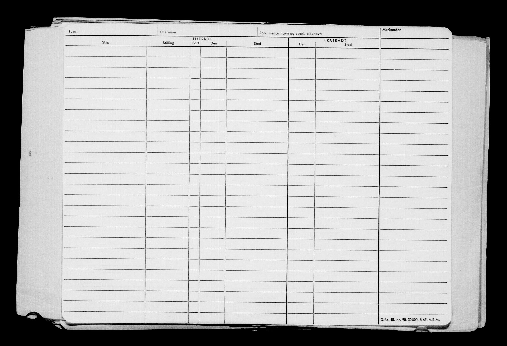 Direktoratet for sjømenn, AV/RA-S-3545/G/Gb/L0222: Hovedkort, 1923, p. 815