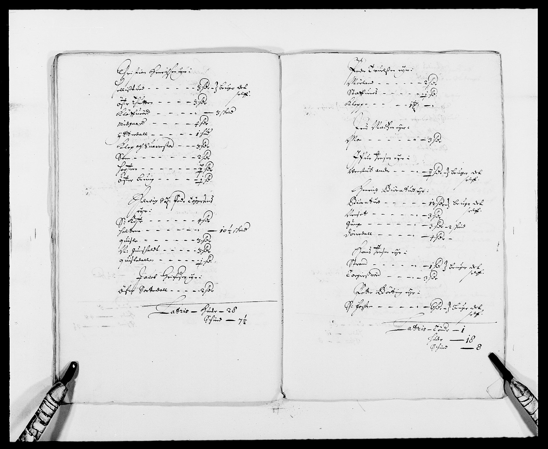 Rentekammeret inntil 1814, Reviderte regnskaper, Fogderegnskap, AV/RA-EA-4092/R34/L2042: Fogderegnskap Bamble, 1673-1675, p. 196