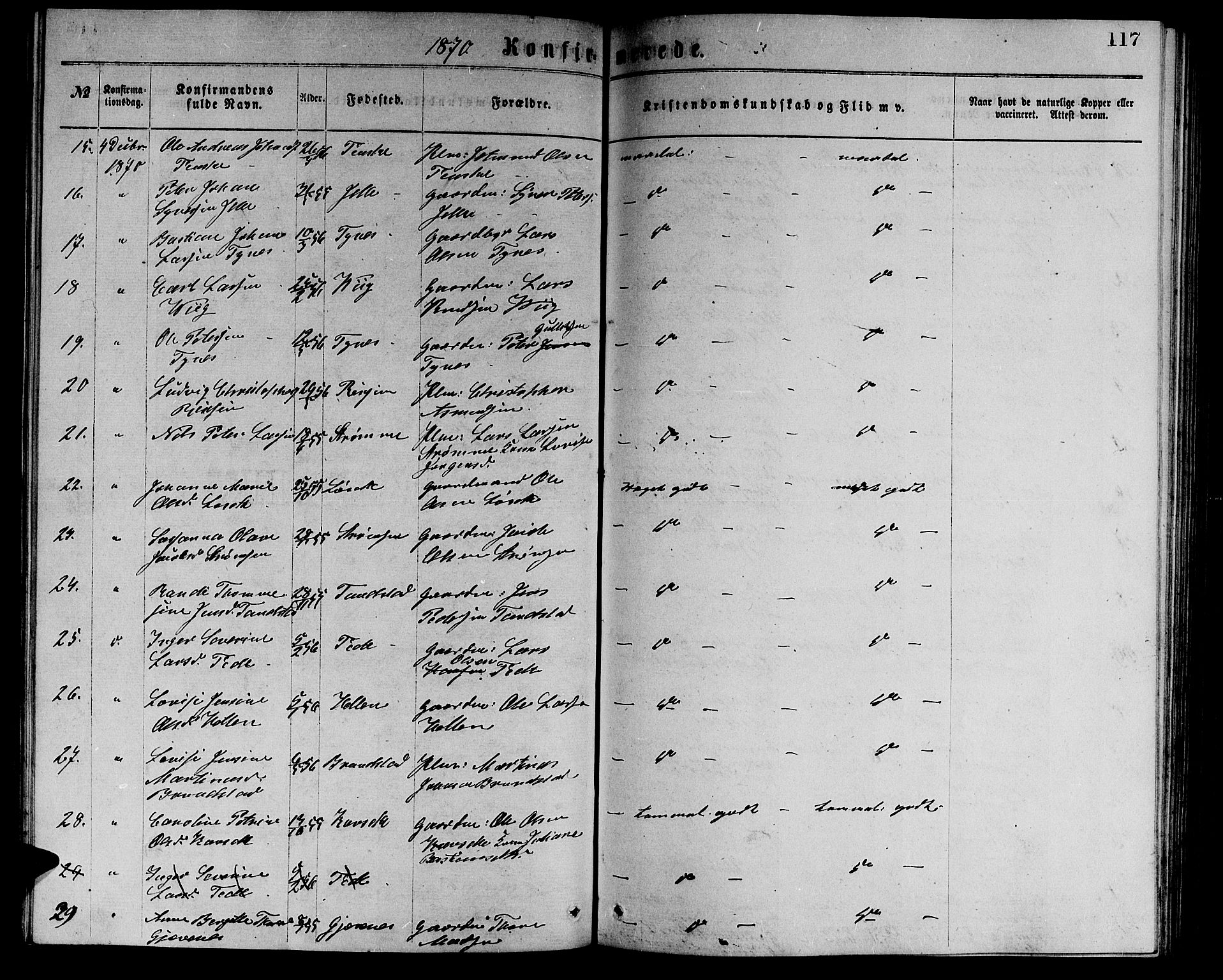 Ministerialprotokoller, klokkerbøker og fødselsregistre - Møre og Romsdal, AV/SAT-A-1454/523/L0338: Parish register (copy) no. 523C01, 1865-1877, p. 117