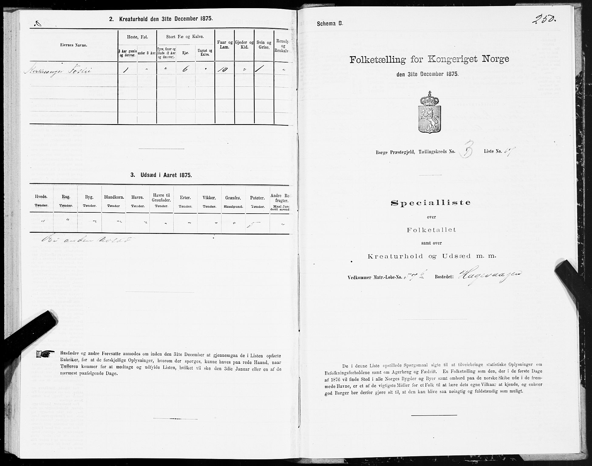 SAT, 1875 census for 1862P Borge, 1875, p. 2250